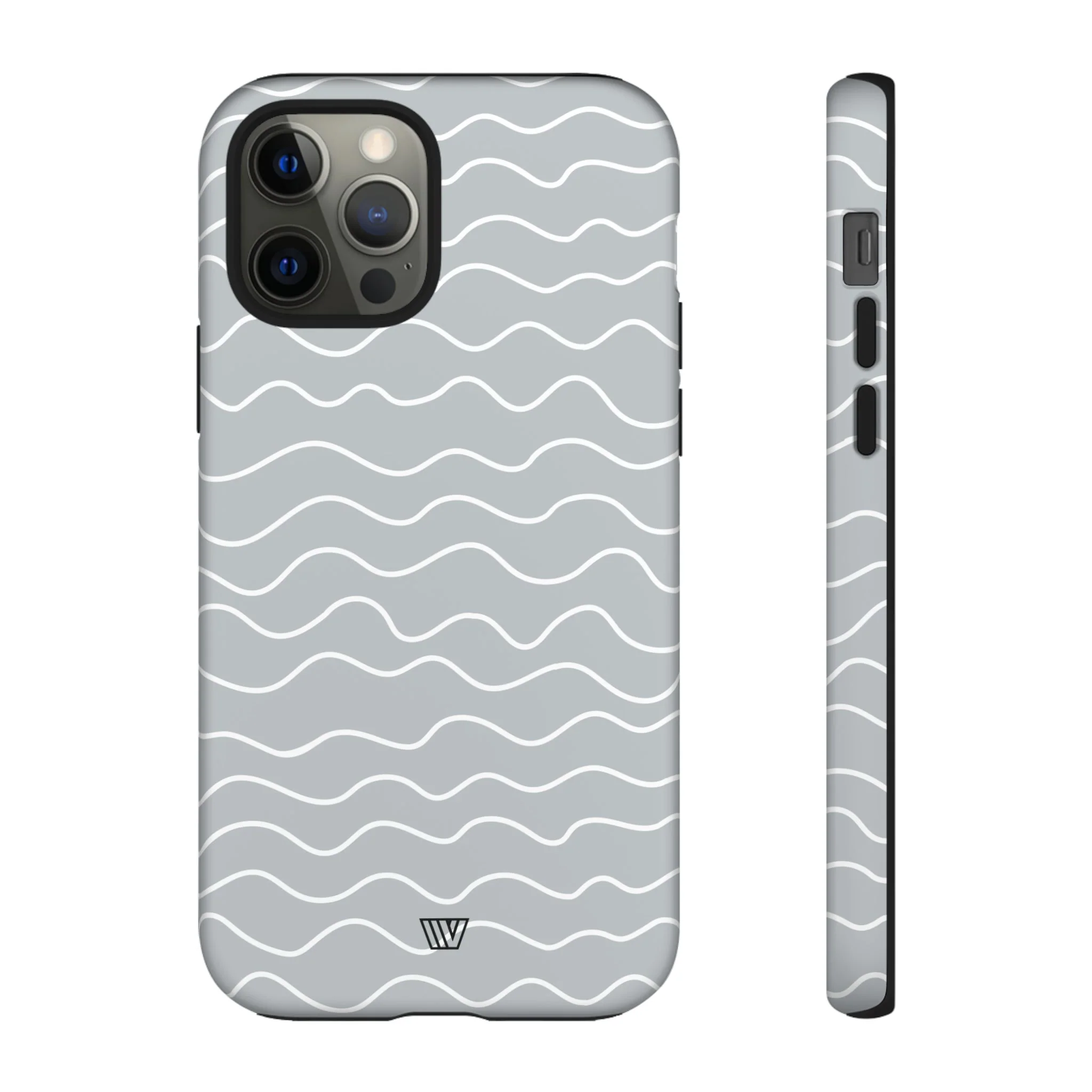 GRAY WAVES | Tough Phone Case - Image 14