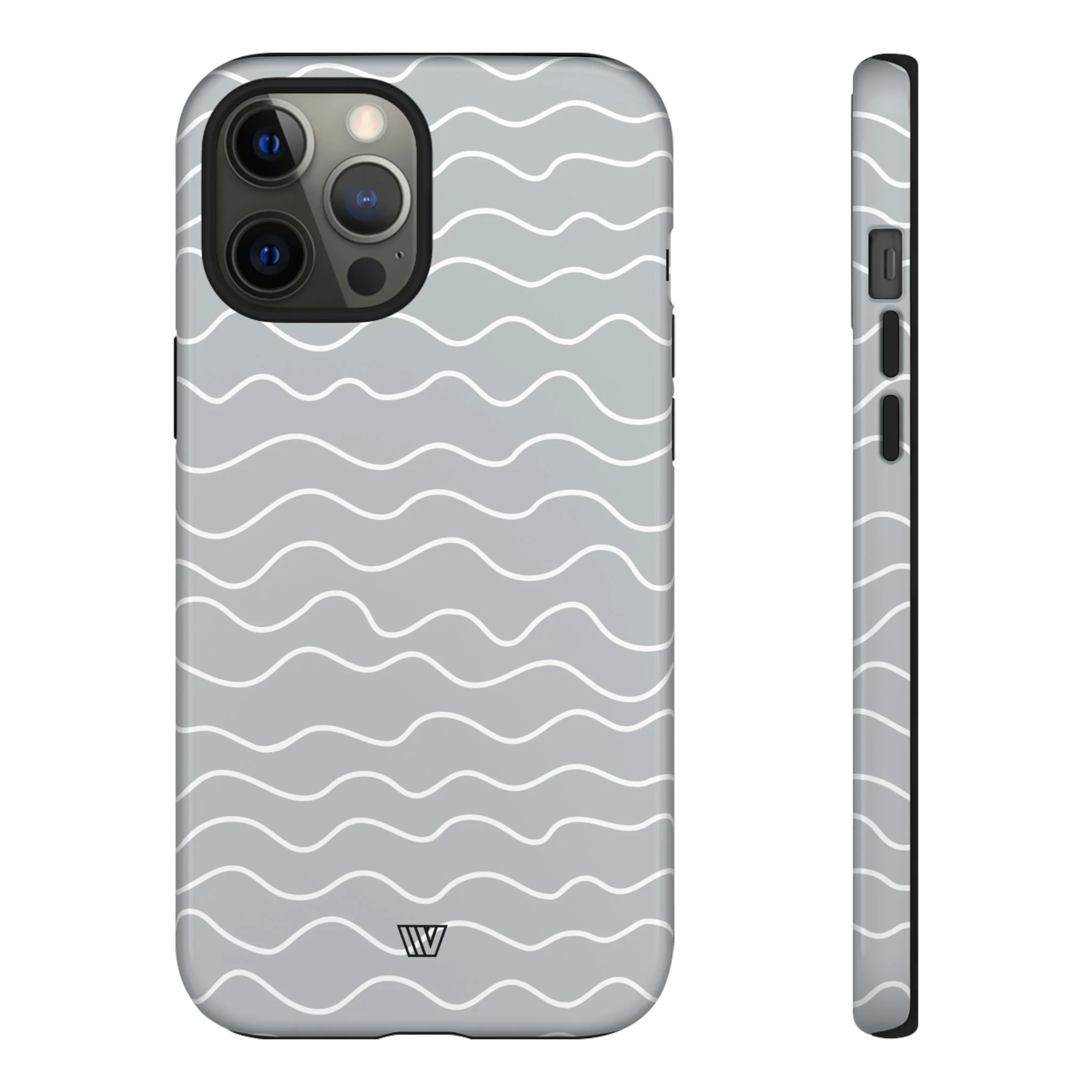 GRAY WAVES | Tough Phone Case - Image 15