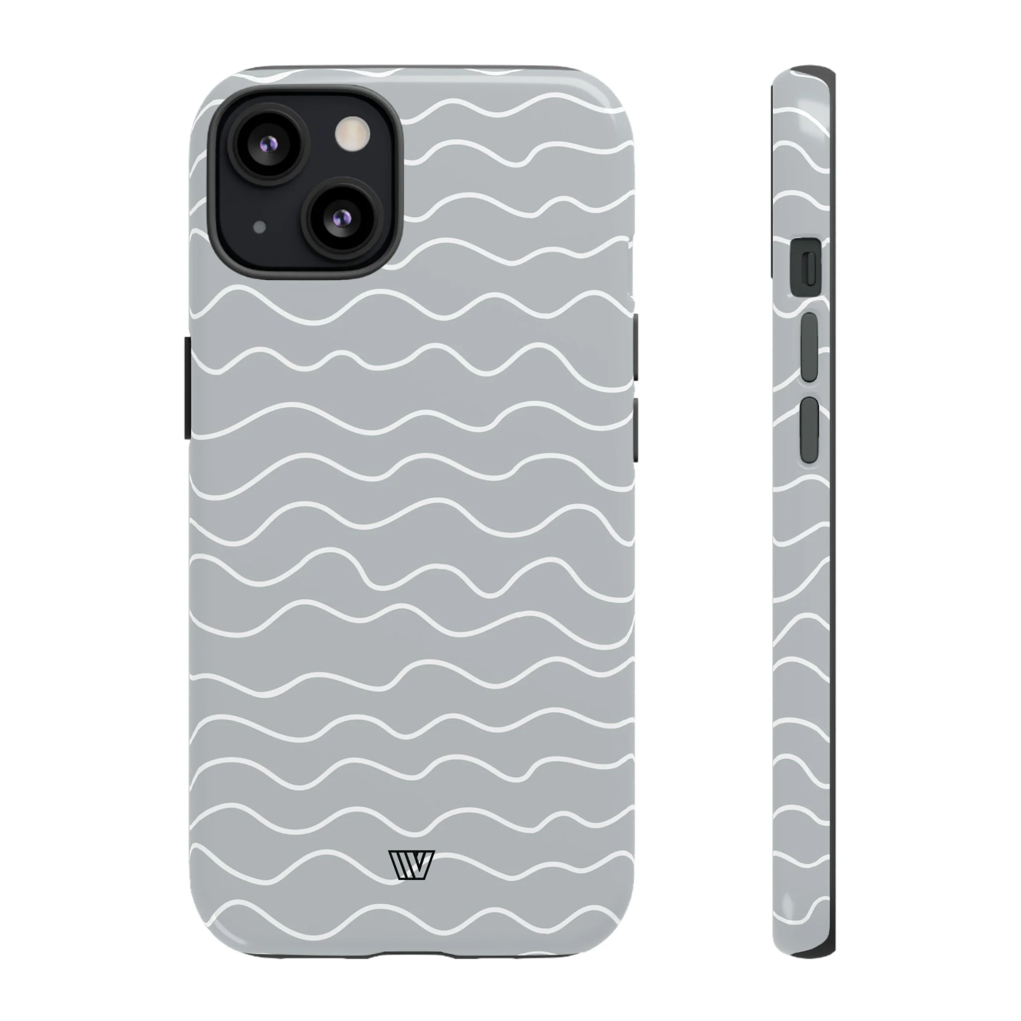 GRAY WAVES | Tough Phone Case - Image 17