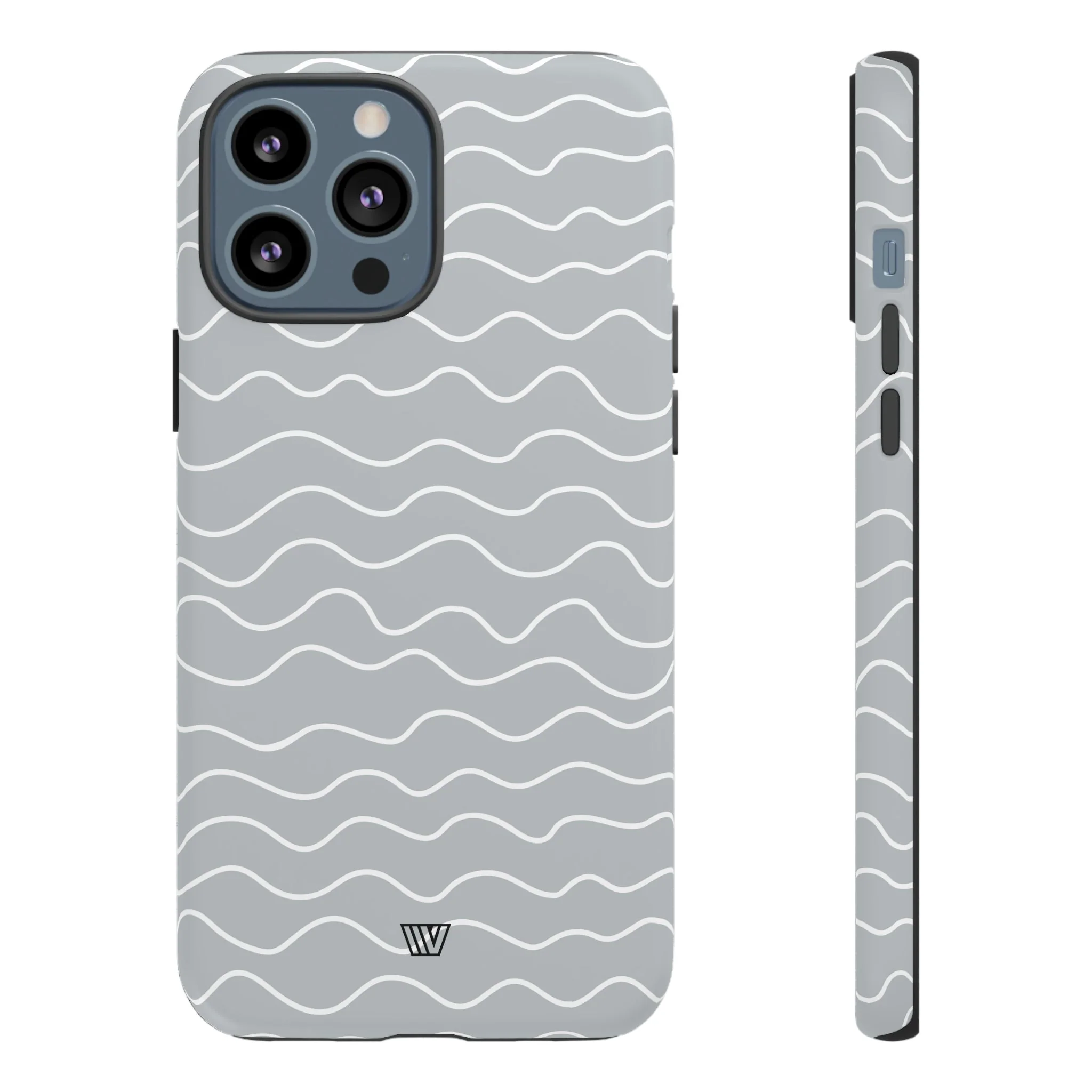 GRAY WAVES | Tough Phone Case - Image 24