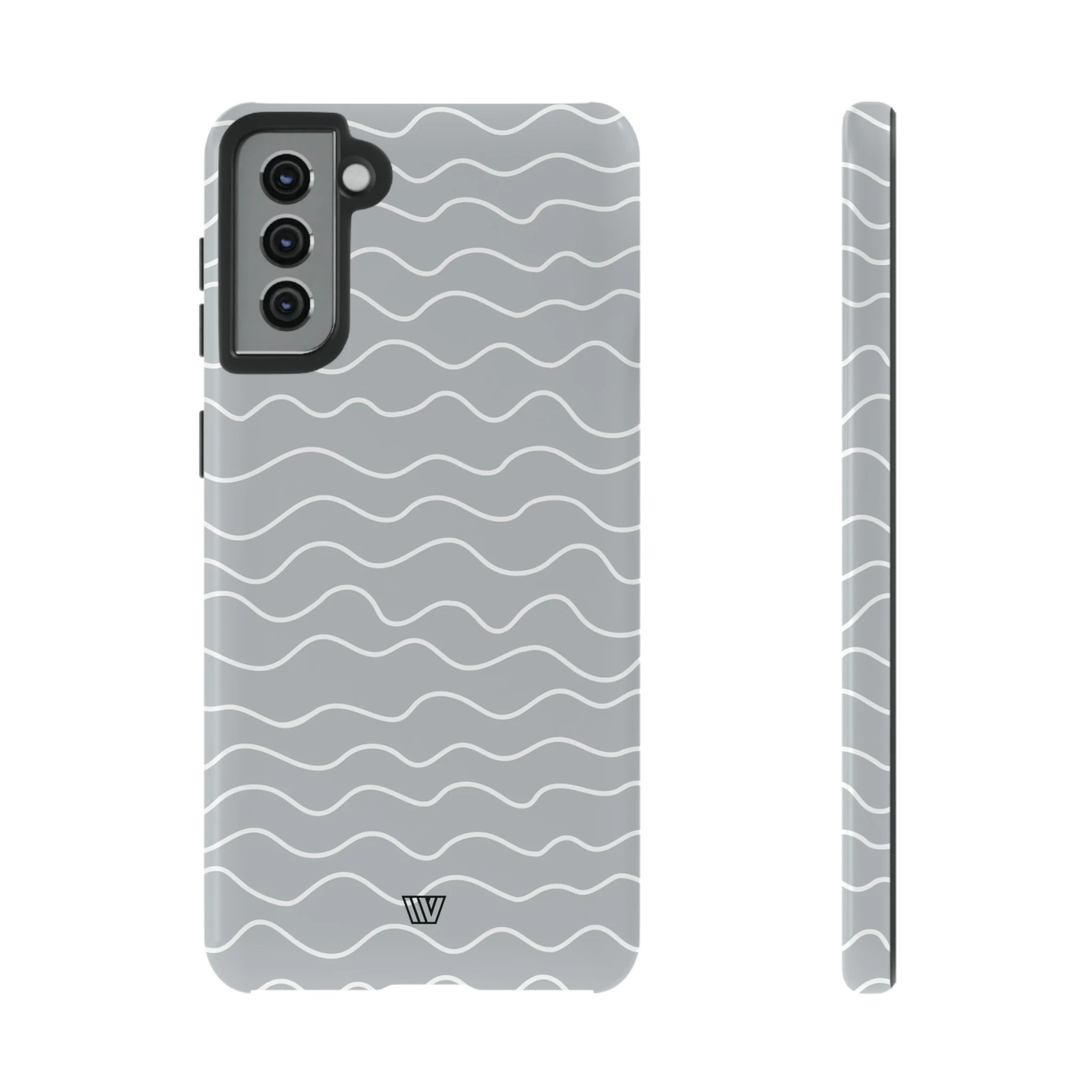 GRAY WAVES | Tough Phone Case - Image 27