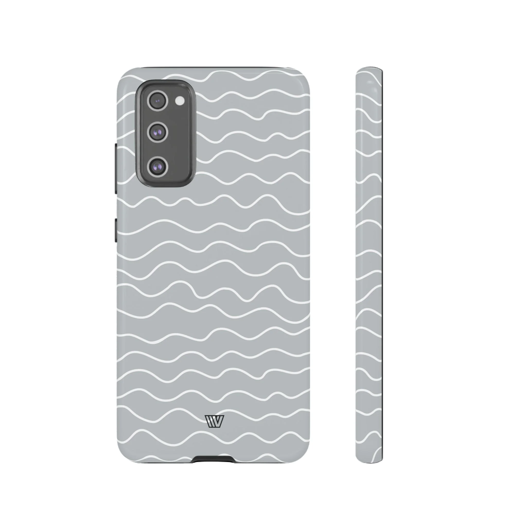 GRAY WAVES | Tough Phone Case - Image 31