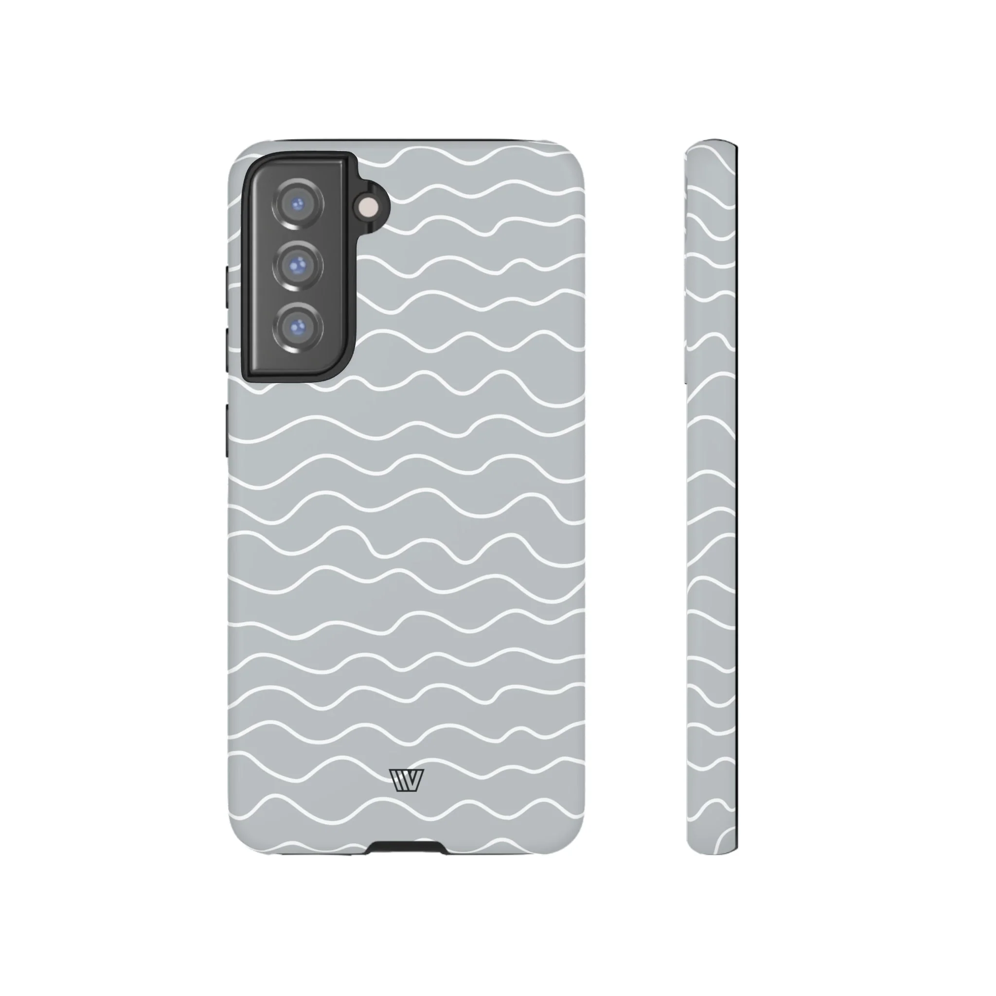 GRAY WAVES | Tough Phone Case - Image 34