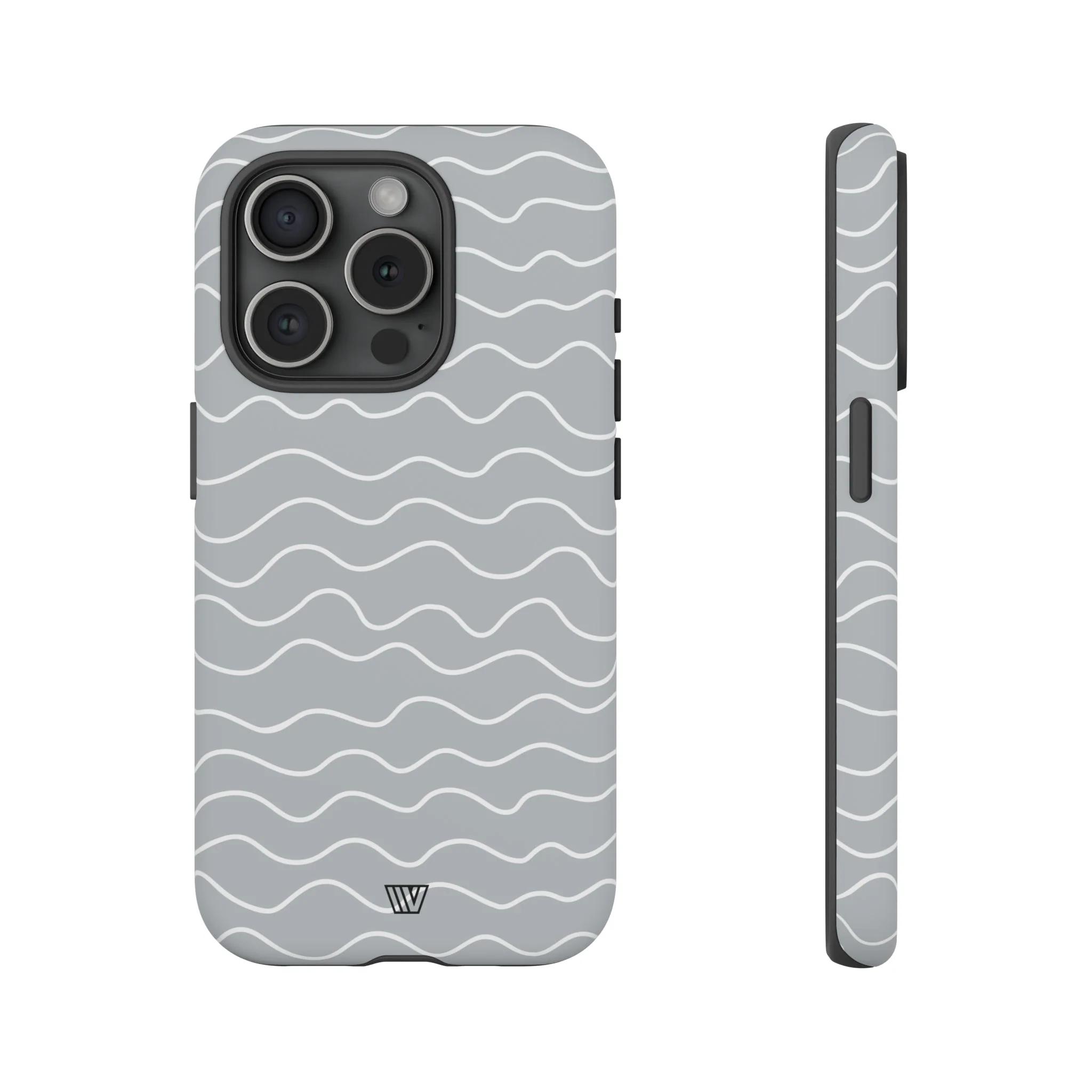 GRAY WAVES | Tough Phone Case - Image 61