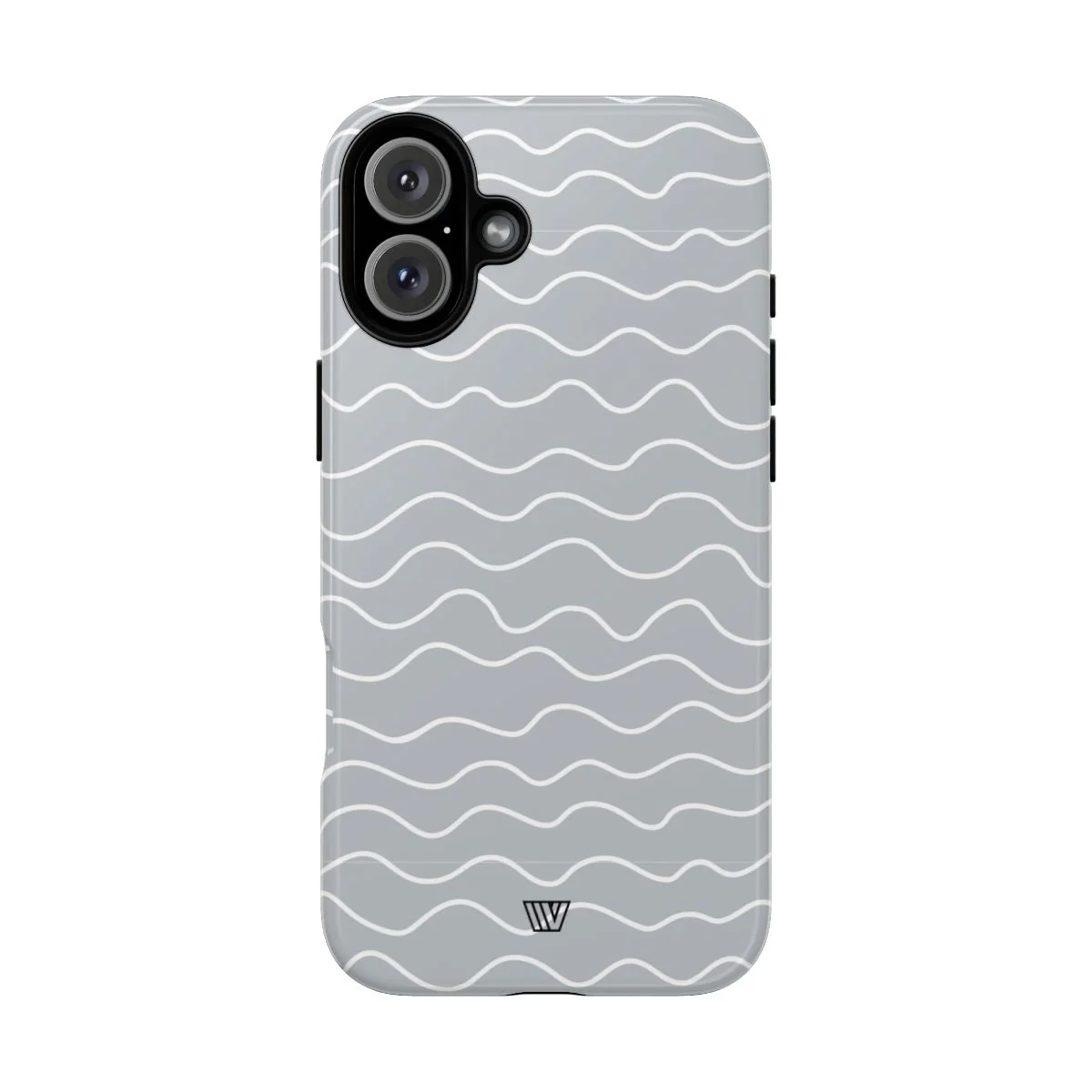 GRAY WAVES | Tough Phone Case - Image 69