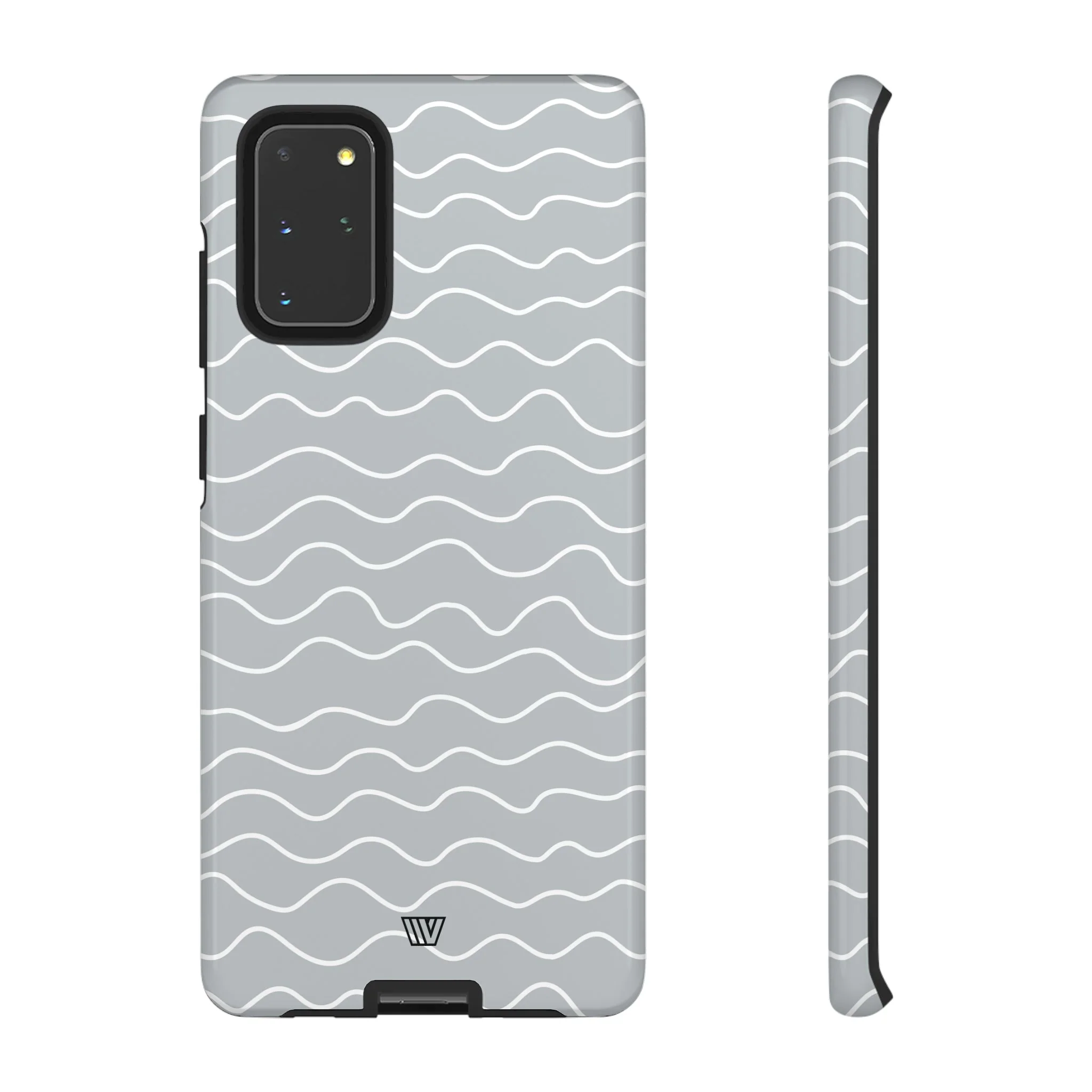 GRAY WAVES | Tough Phone Case - Image 7