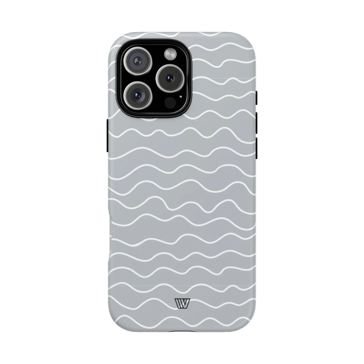 GRAY WAVES | Tough Phone Case - Image 72