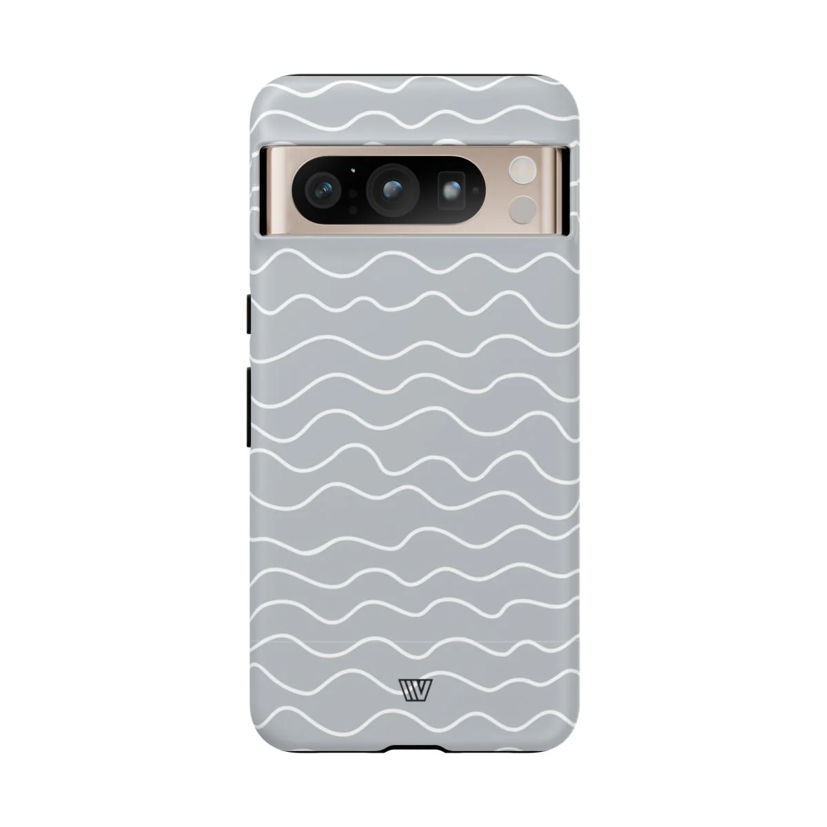 GRAY WAVES | Tough Phone Case - Image 74