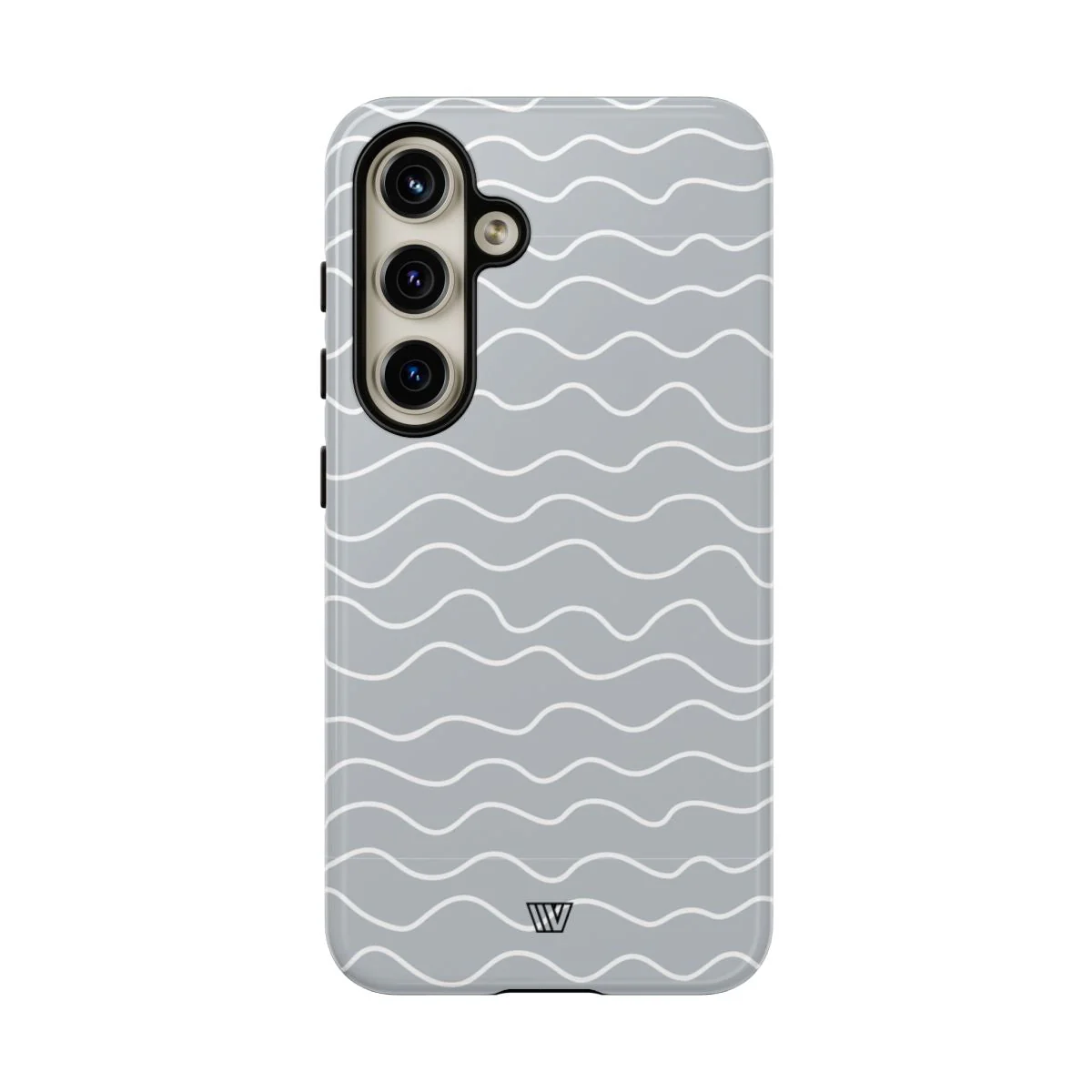 GRAY WAVES | Tough Phone Case - Image 77