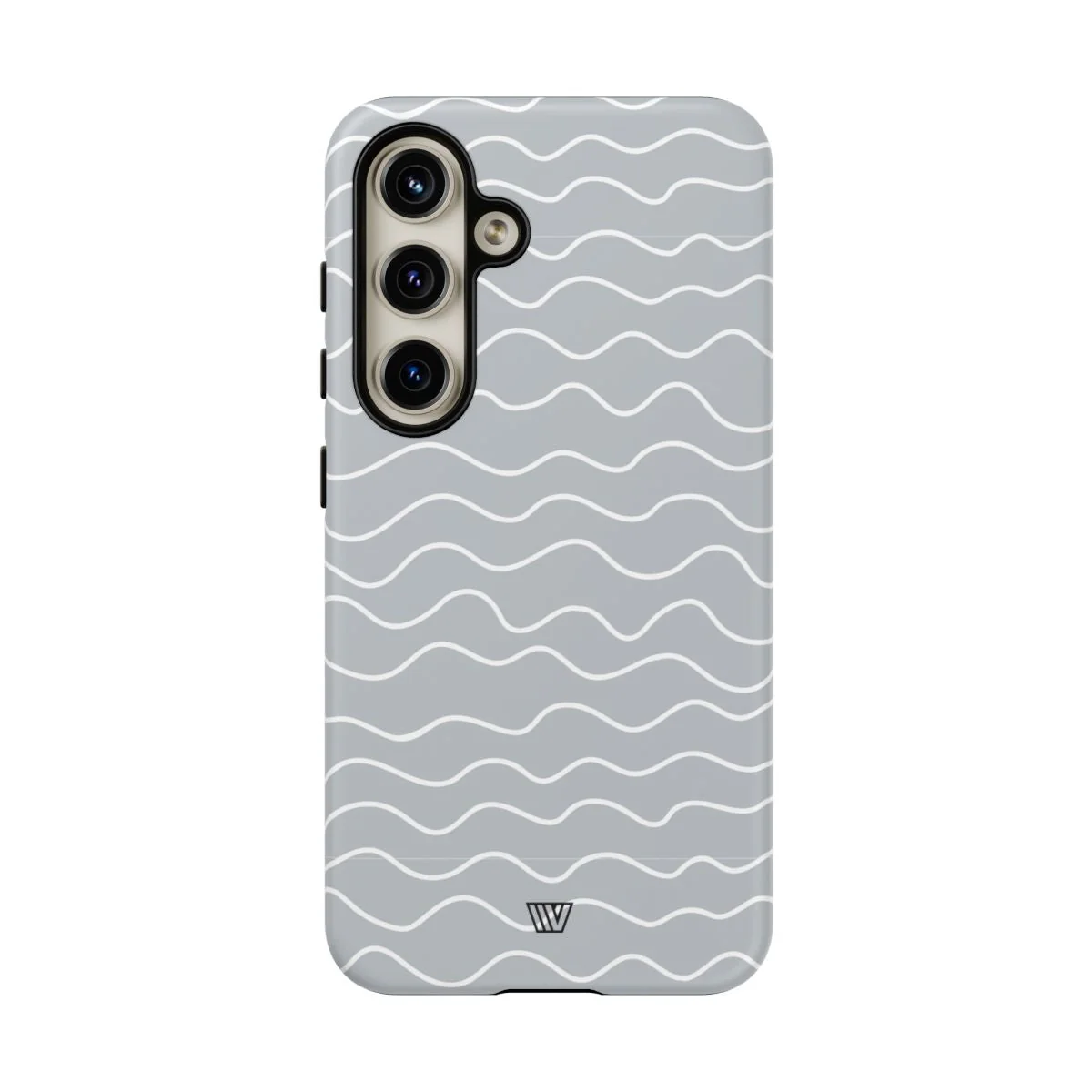 GRAY WAVES | Tough Phone Case - Image 78