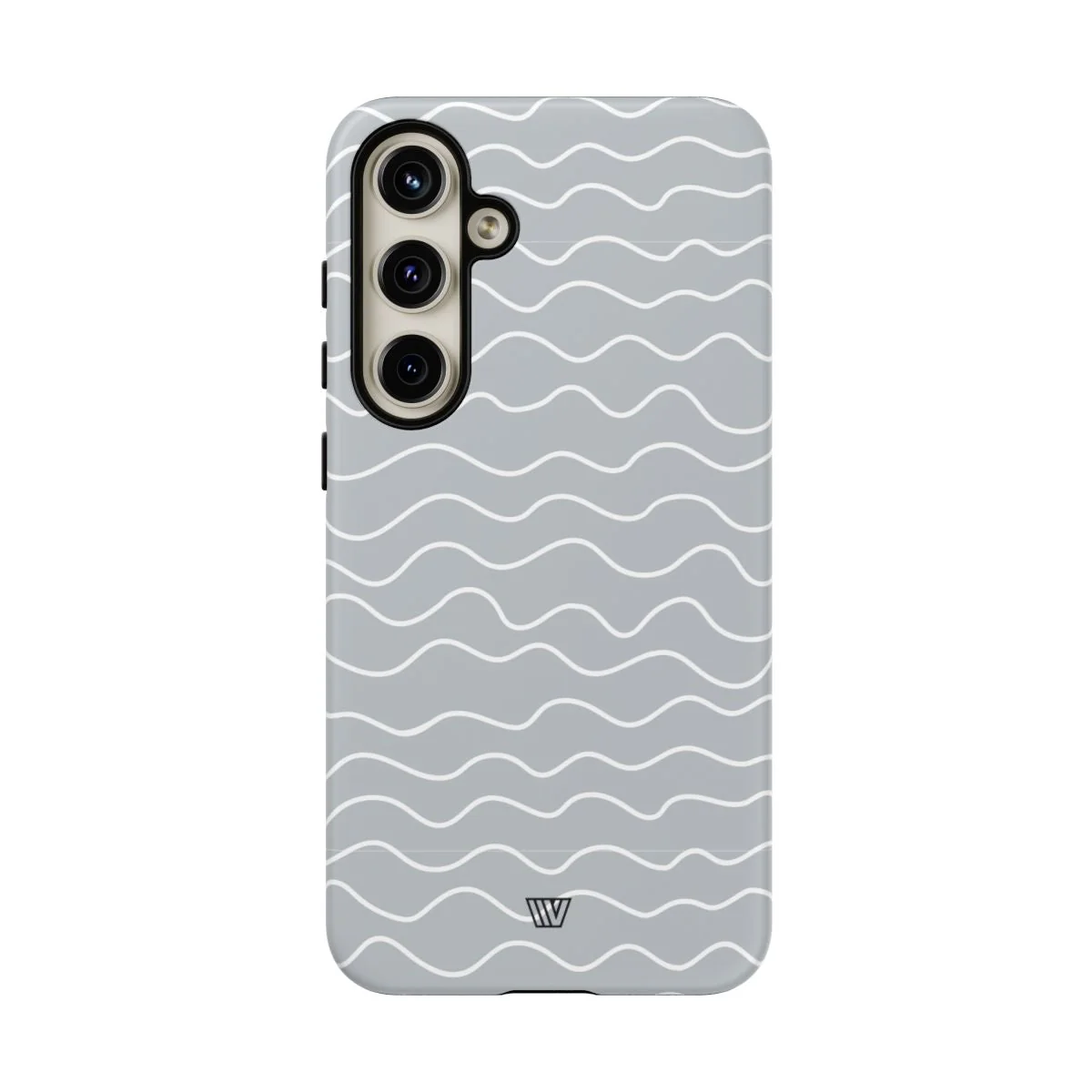 GRAY WAVES | Tough Phone Case - Image 82