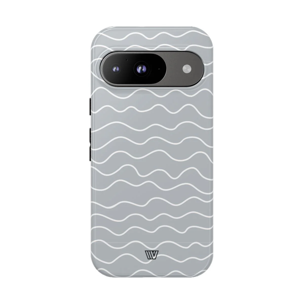 GRAY WAVES | Tough Phone Case - Image 84