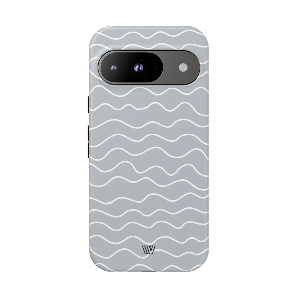 GRAY WAVES | Tough Phone Case - Image 85