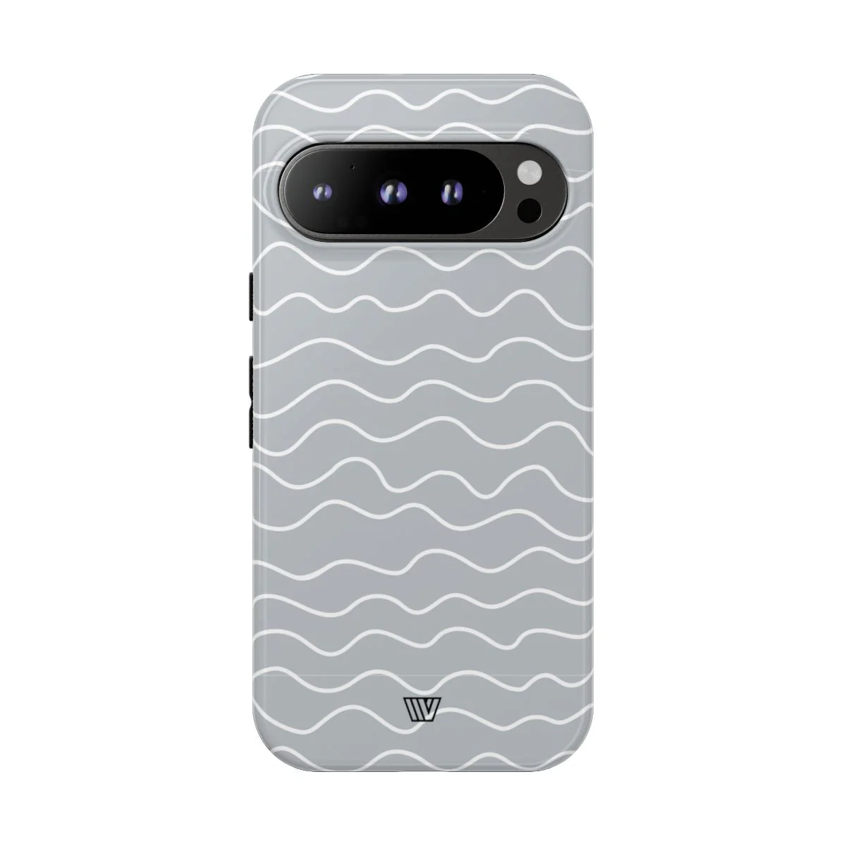 GRAY WAVES | Tough Phone Case - Image 86