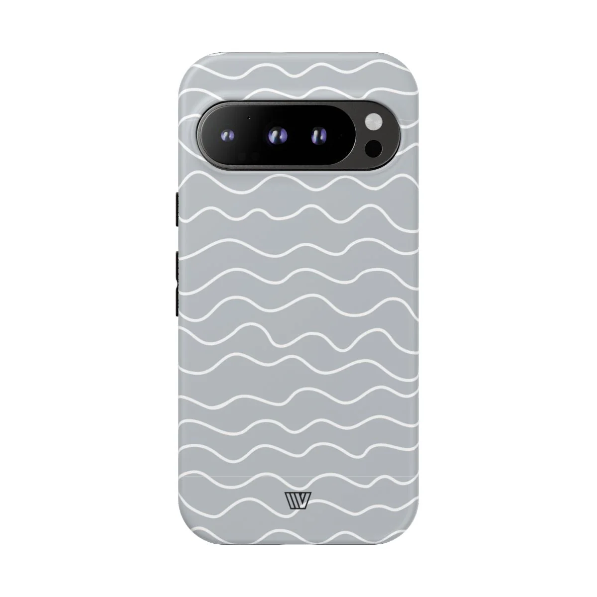 GRAY WAVES | Tough Phone Case - Image 87