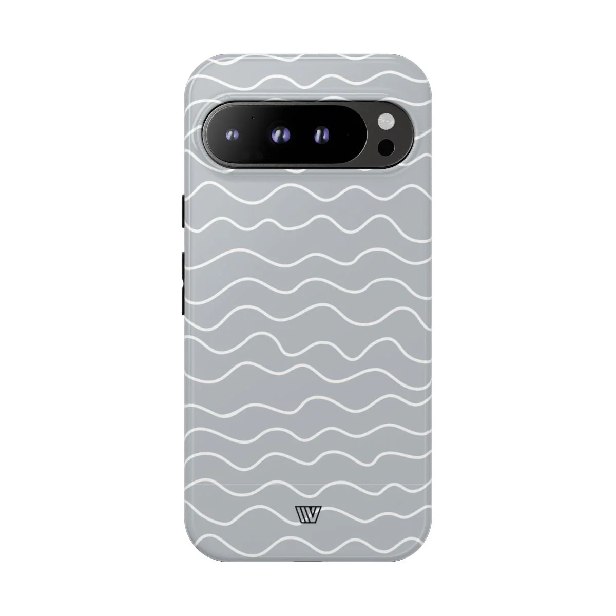 GRAY WAVES | Tough Phone Case - Image 88