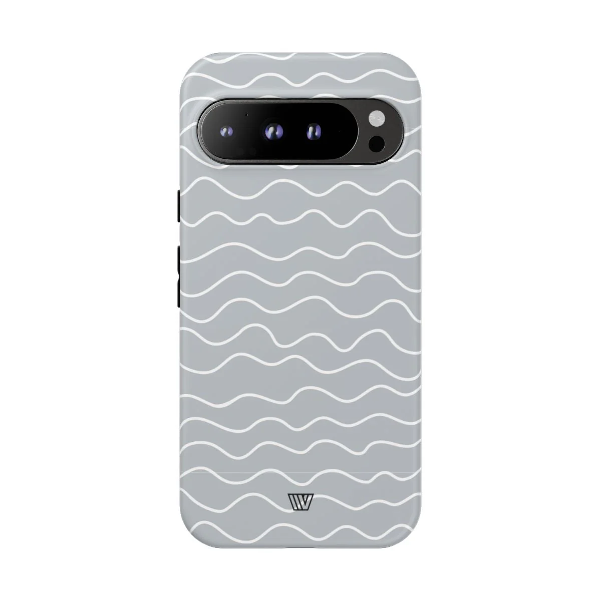 GRAY WAVES | Tough Phone Case - Image 89