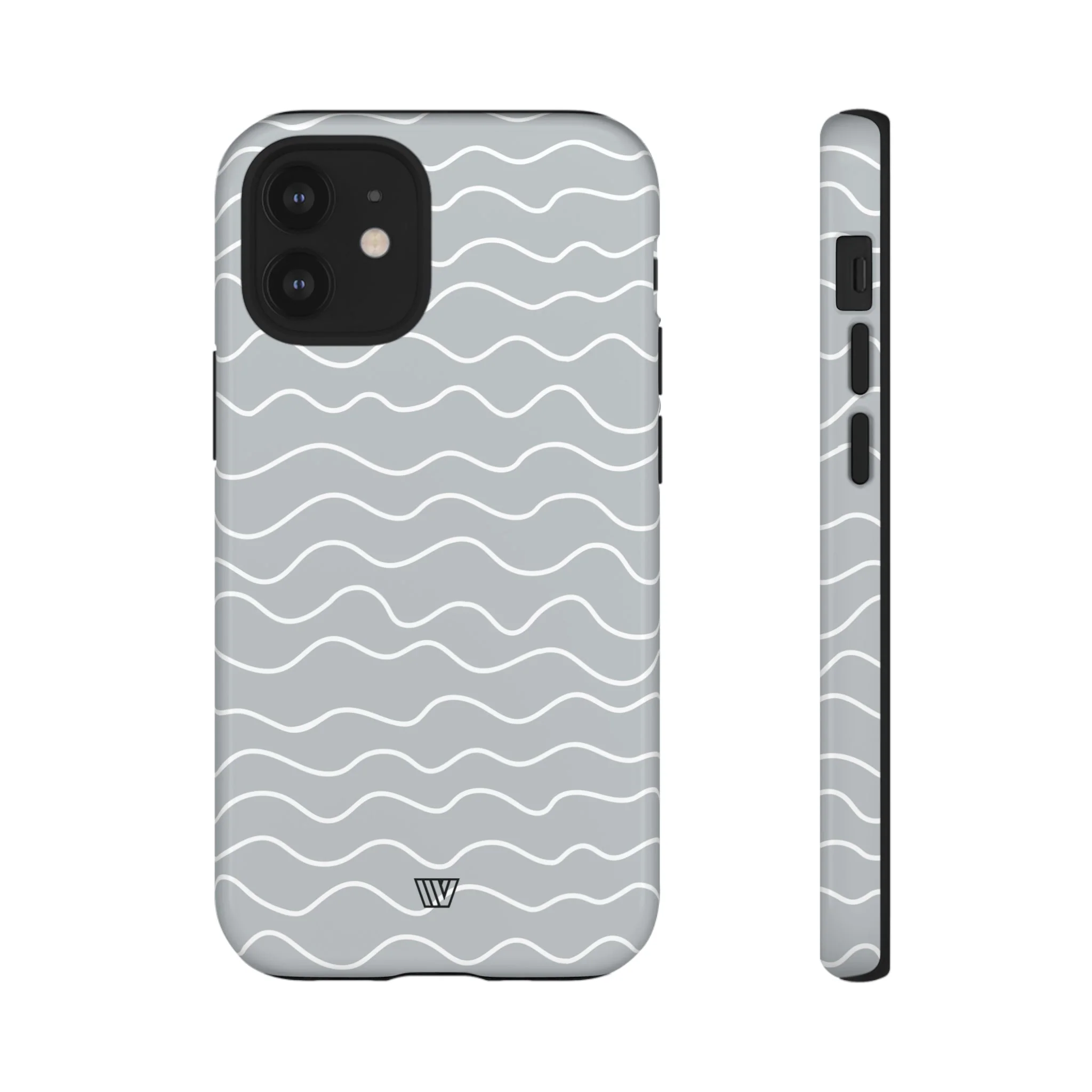 GRAY WAVES | Tough Phone Case - Image 9