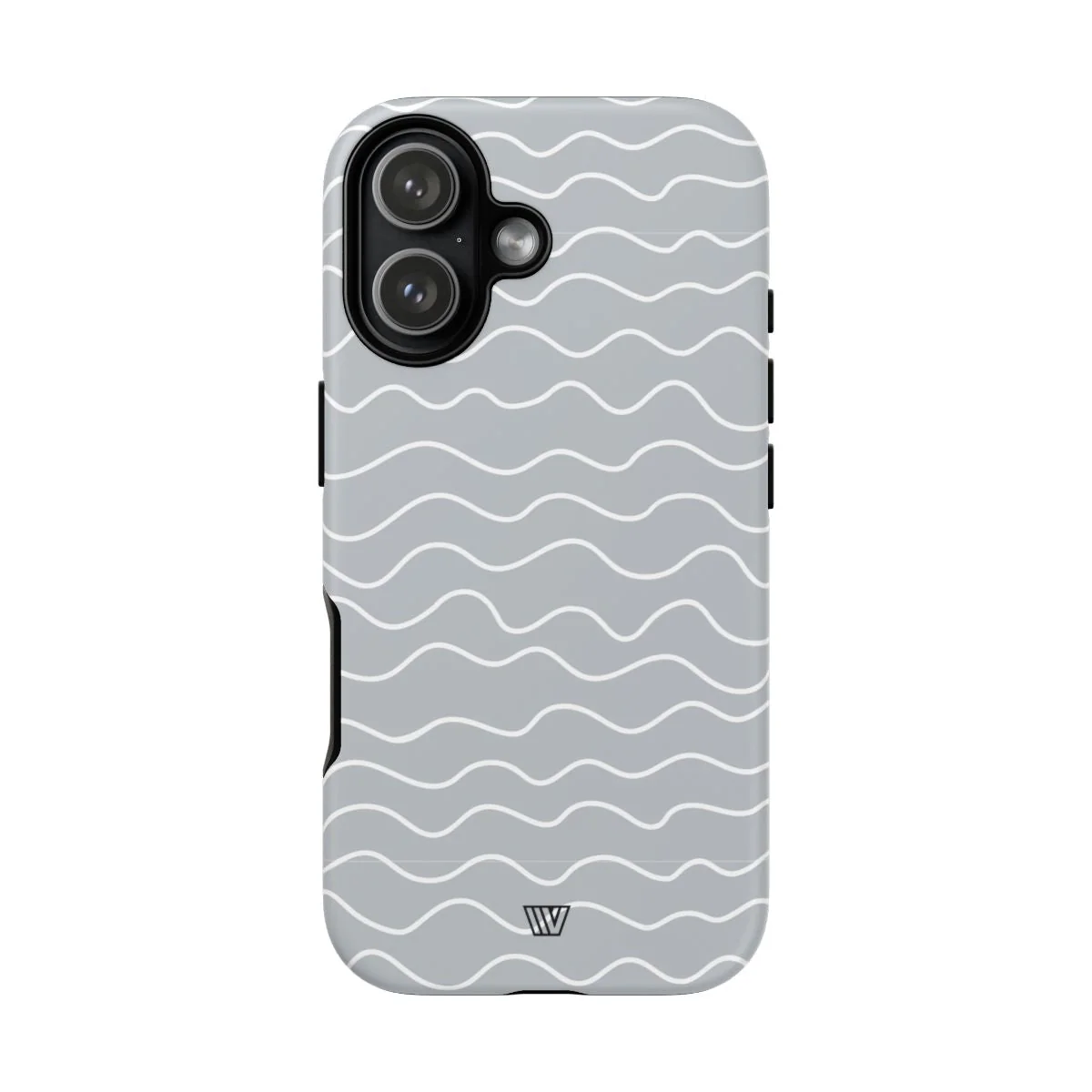 GRAY WAVES | Tough Phone Case - Image 97