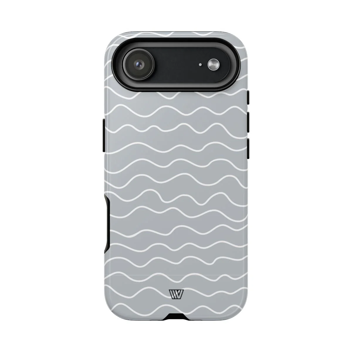 GRAY WAVES | Tough Phone Case - Image 98
