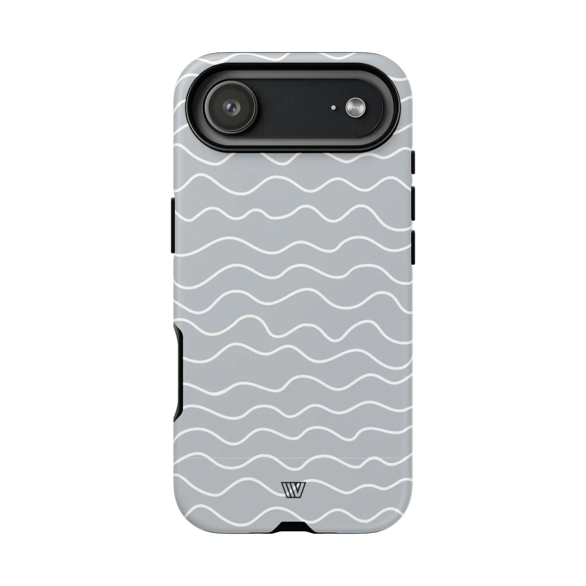 GRAY WAVES | Tough Phone Case - Image 99