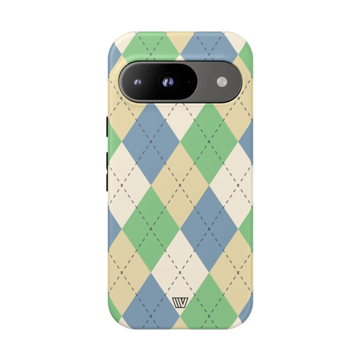 GREEN BLUE BEIGE ARGYLE | Tough Phone Case - Image 73