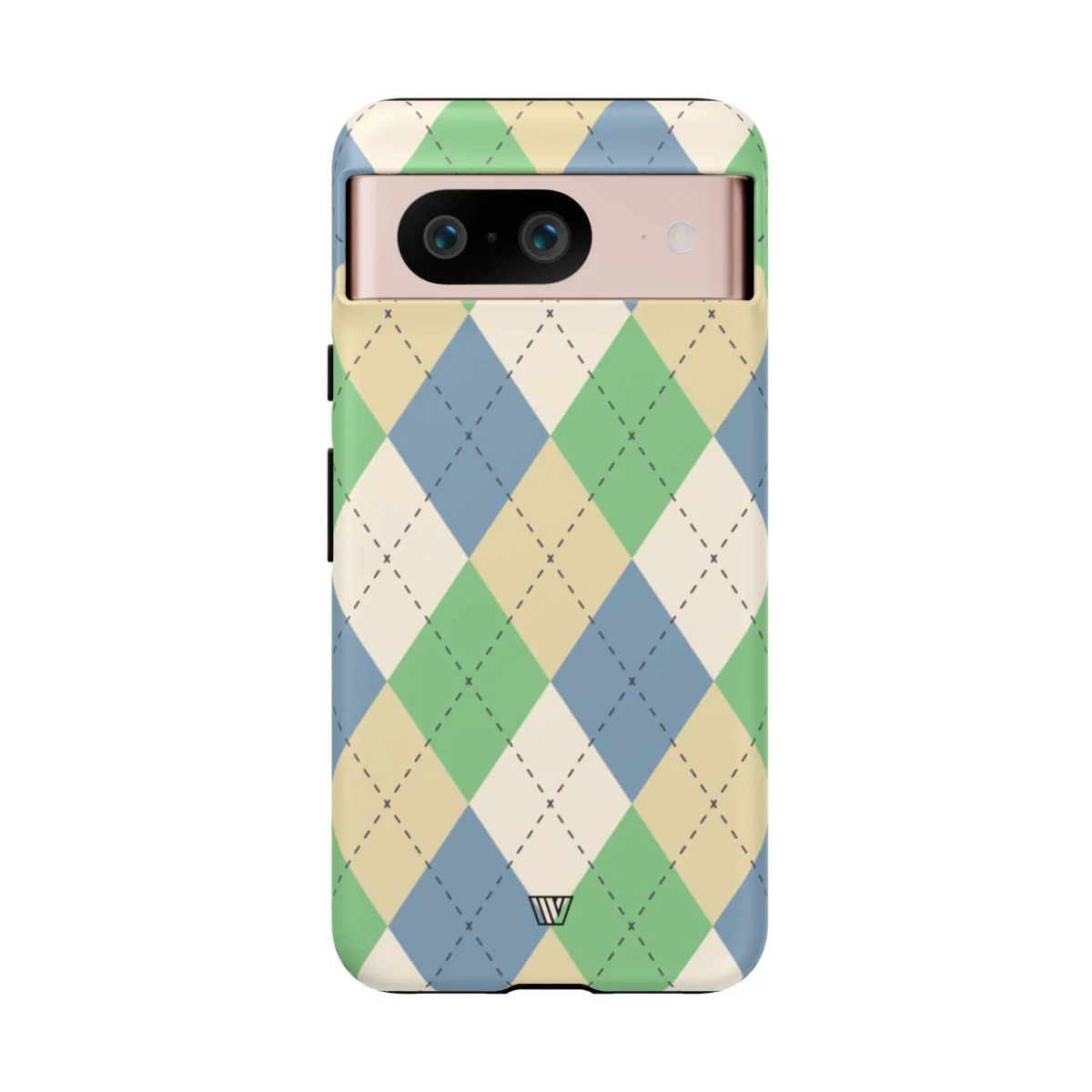 GREEN BLUE BEIGE ARGYLE | Tough Phone Case - Image 79