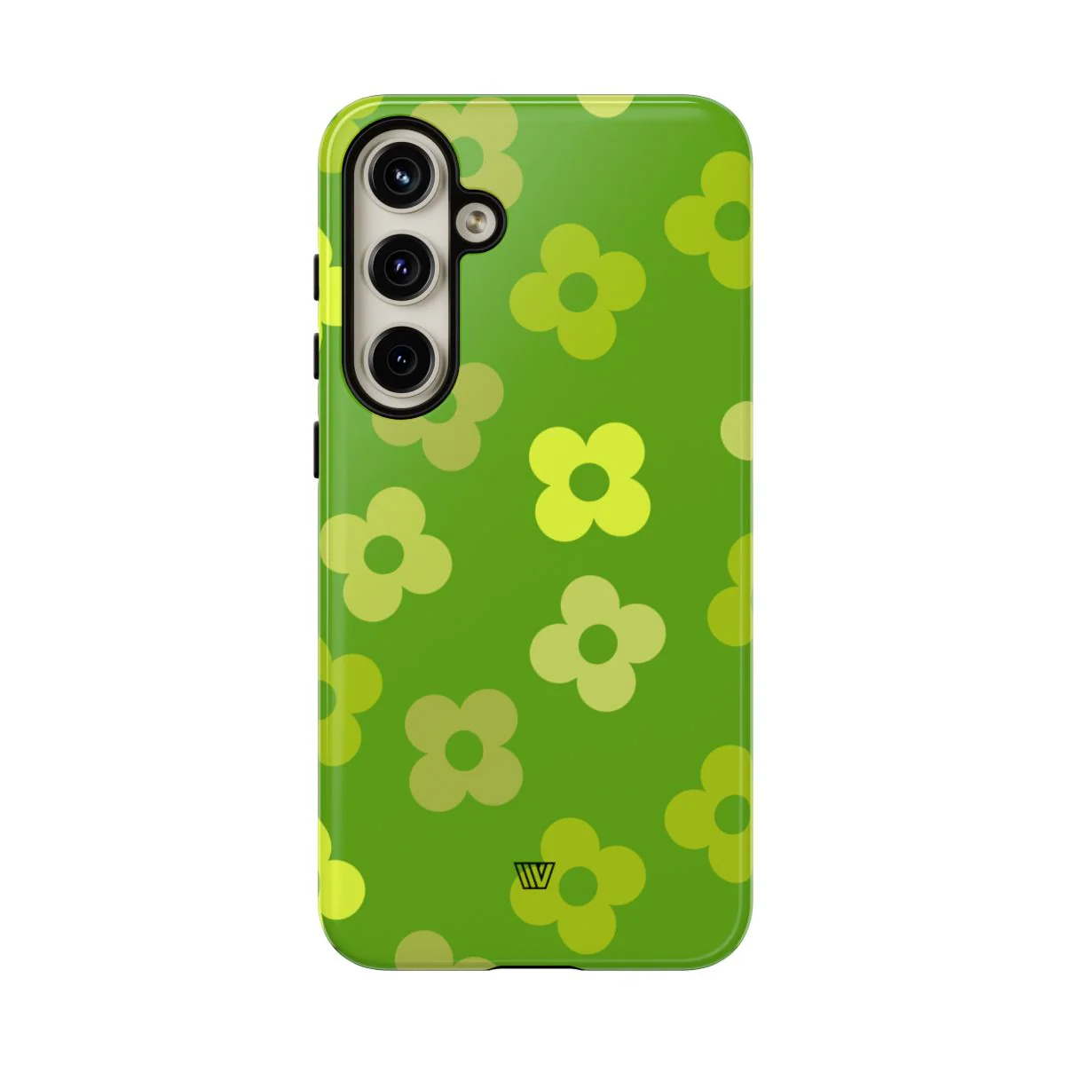GREEN RETRO FLOWERS | Tough Phone Case - Image 100