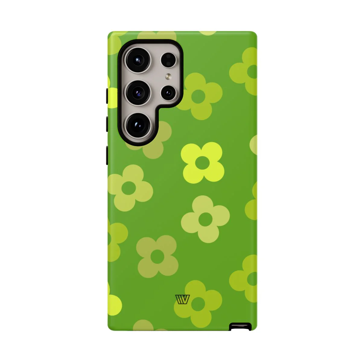 GREEN RETRO FLOWERS | Tough Phone Case - Image 103