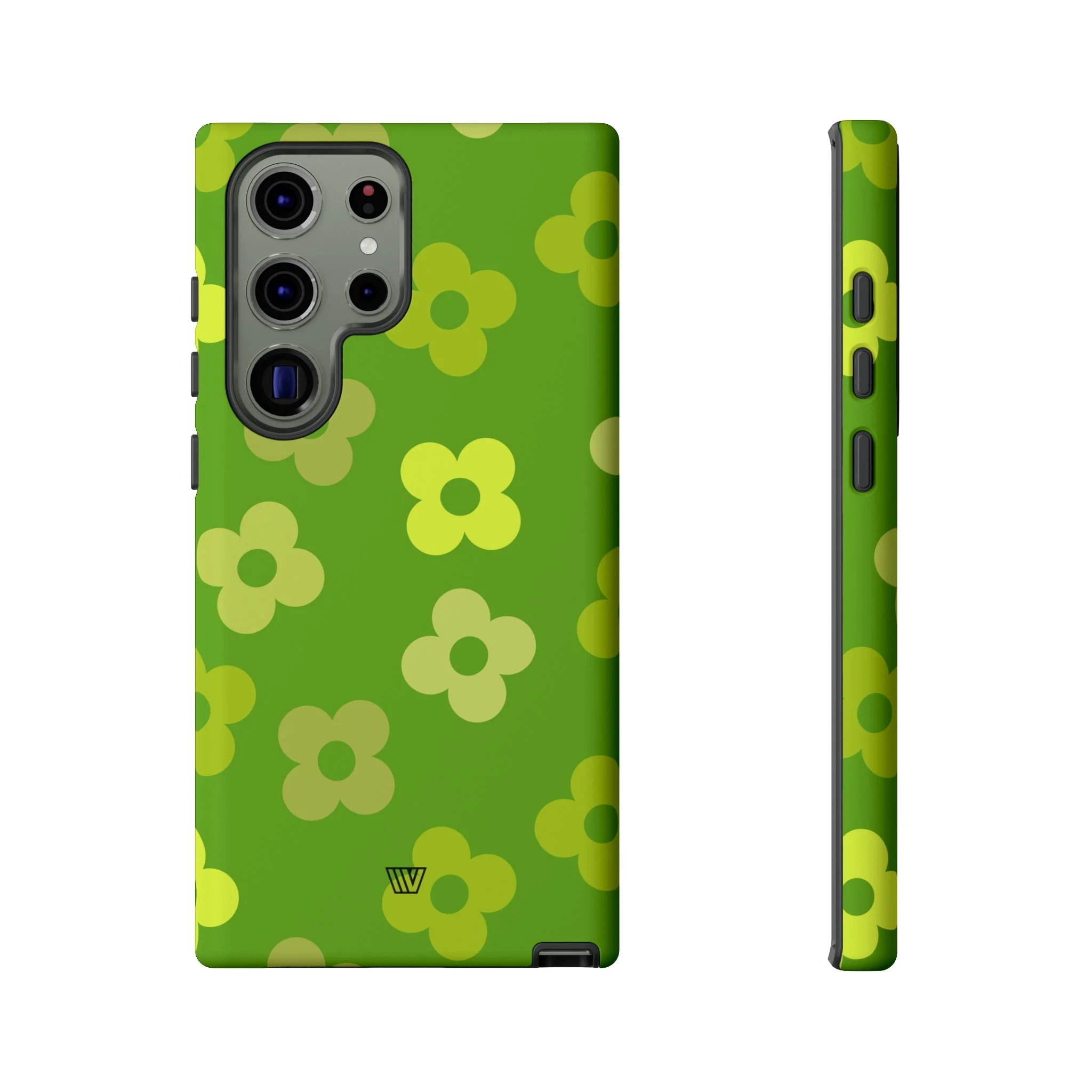 GREEN RETRO FLOWERS | Tough Phone Case - Image 27