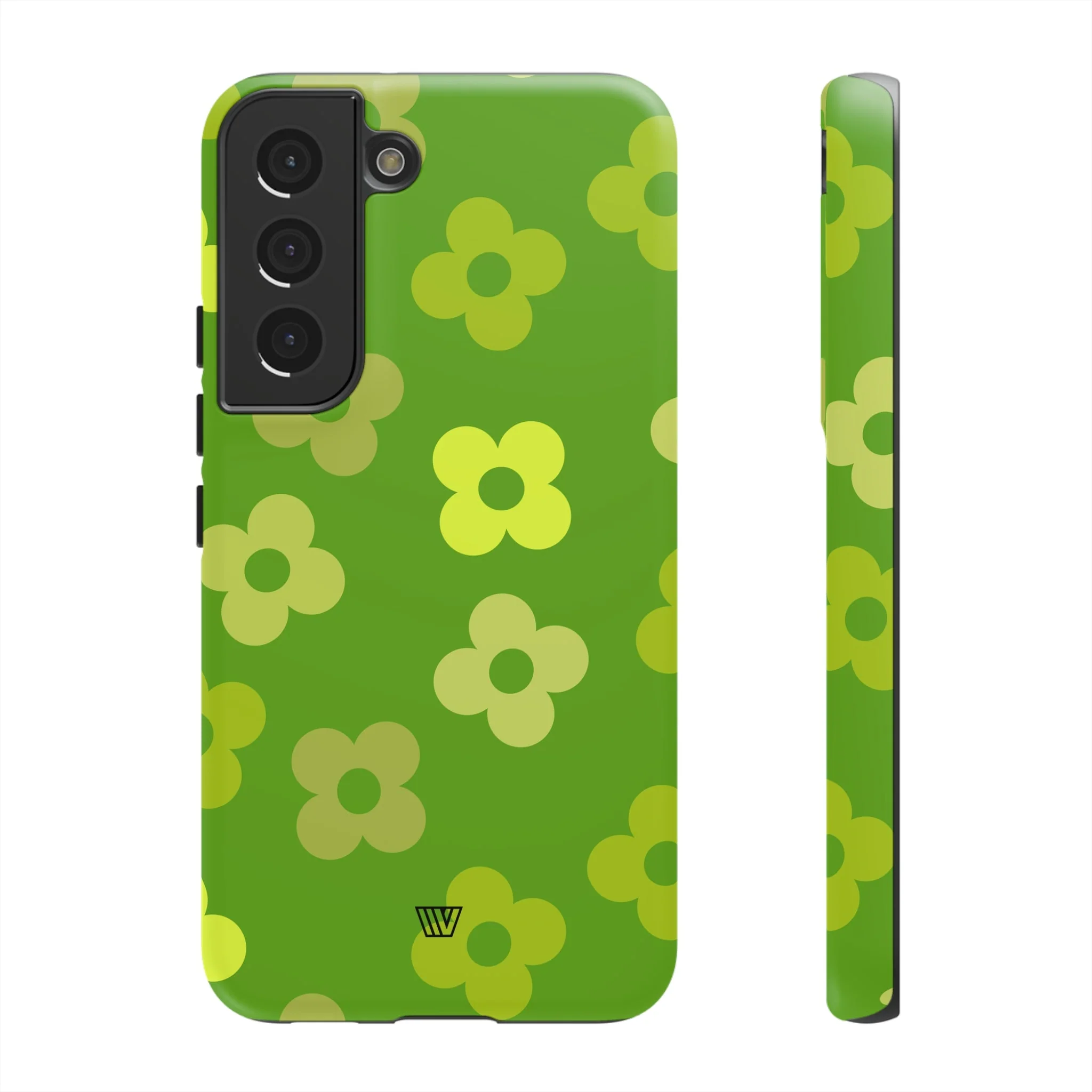 GREEN RETRO FLOWERS | Tough Phone Case - Image 29