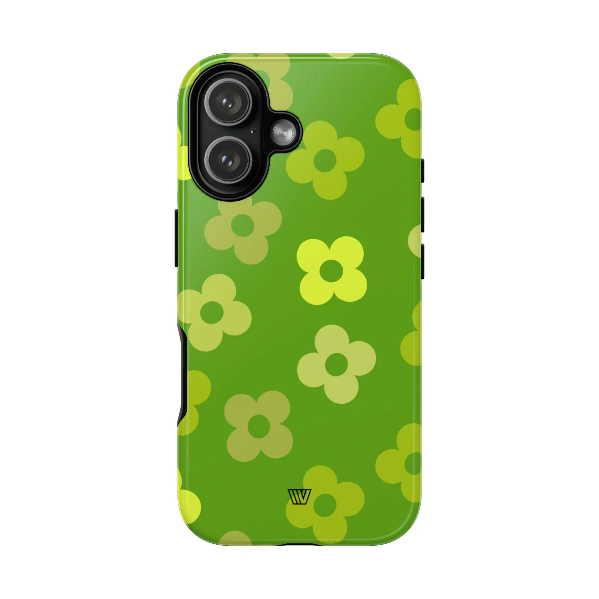 GREEN RETRO FLOWERS | Tough Phone Case - Image 59