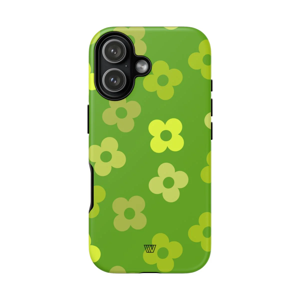 GREEN RETRO FLOWERS | Tough Phone Case - Image 60