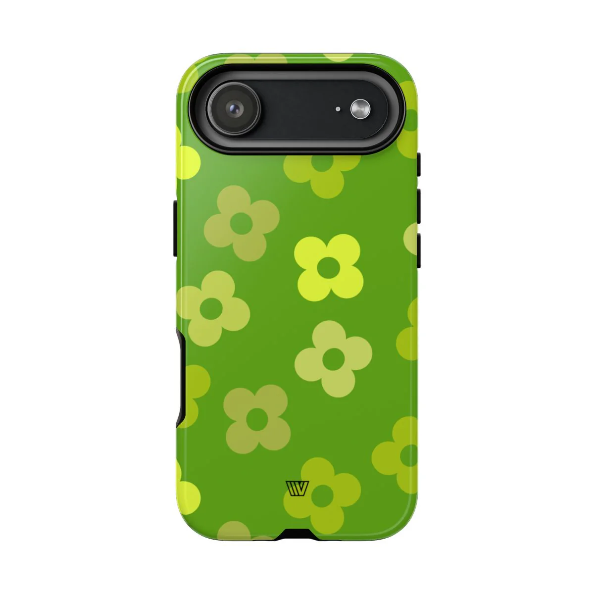 GREEN RETRO FLOWERS | Tough Phone Case - Image 61