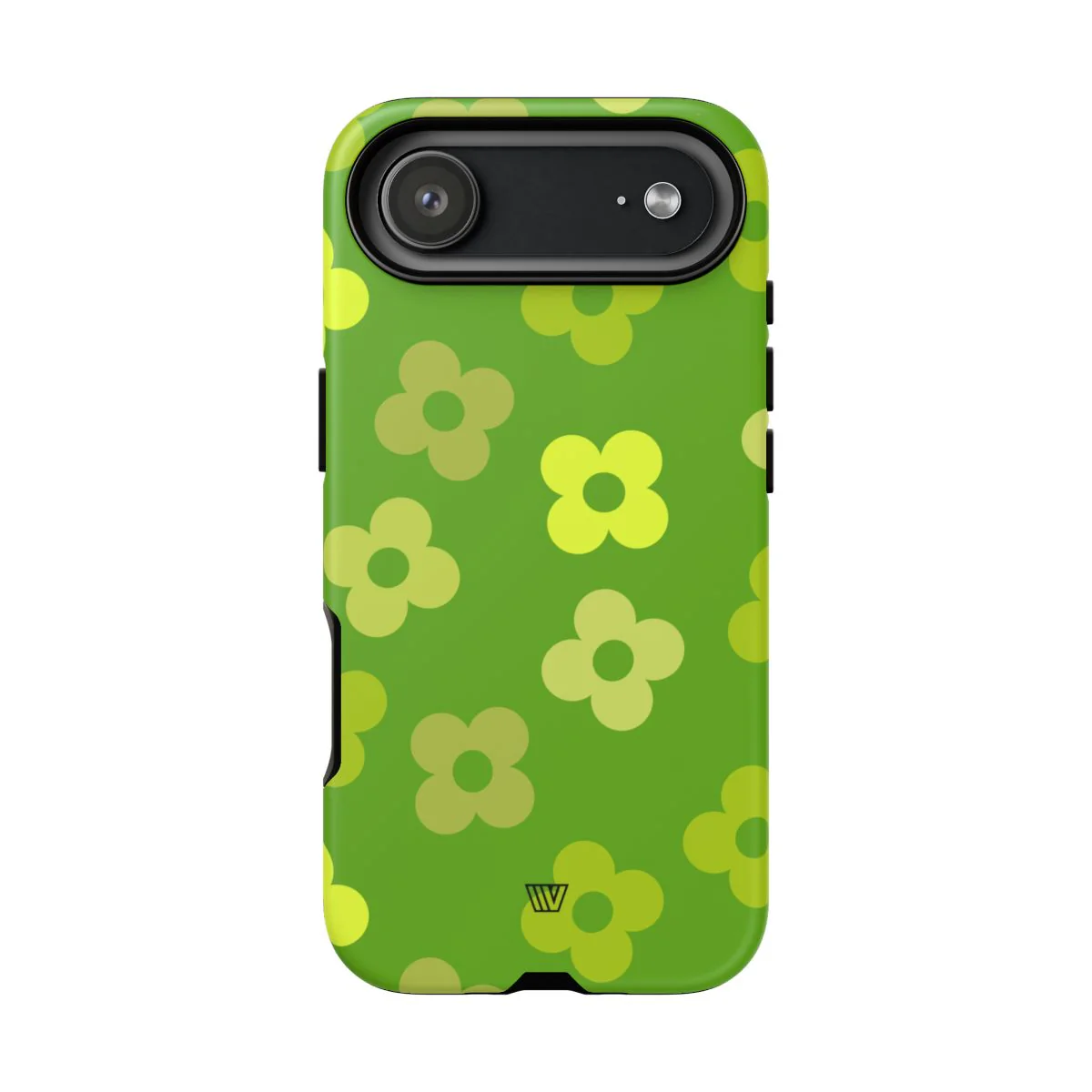 GREEN RETRO FLOWERS | Tough Phone Case - Image 62