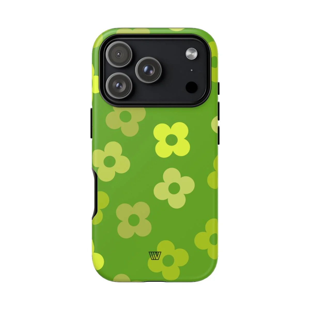 GREEN RETRO FLOWERS | Tough Phone Case - Image 64
