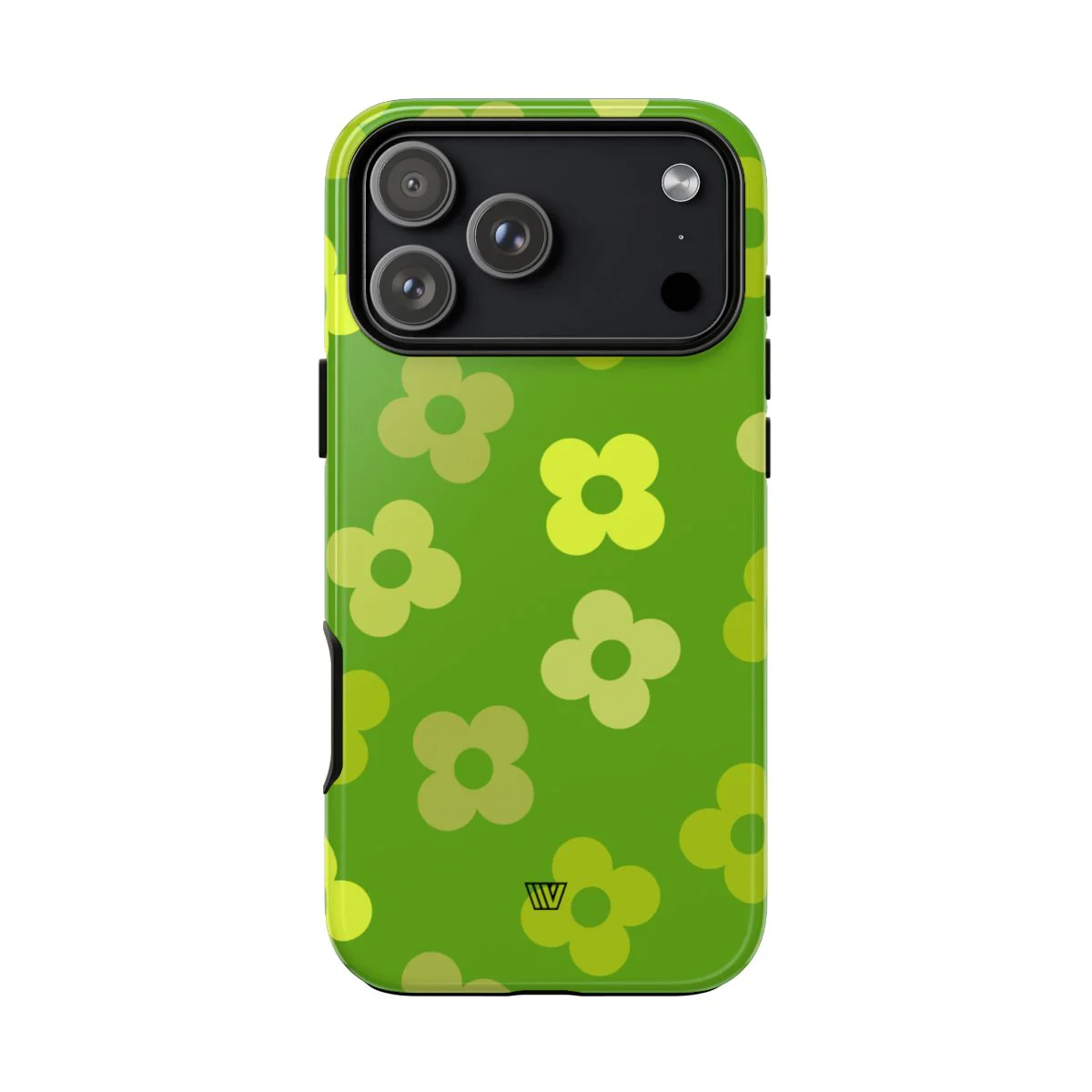 GREEN RETRO FLOWERS | Tough Phone Case - Image 65