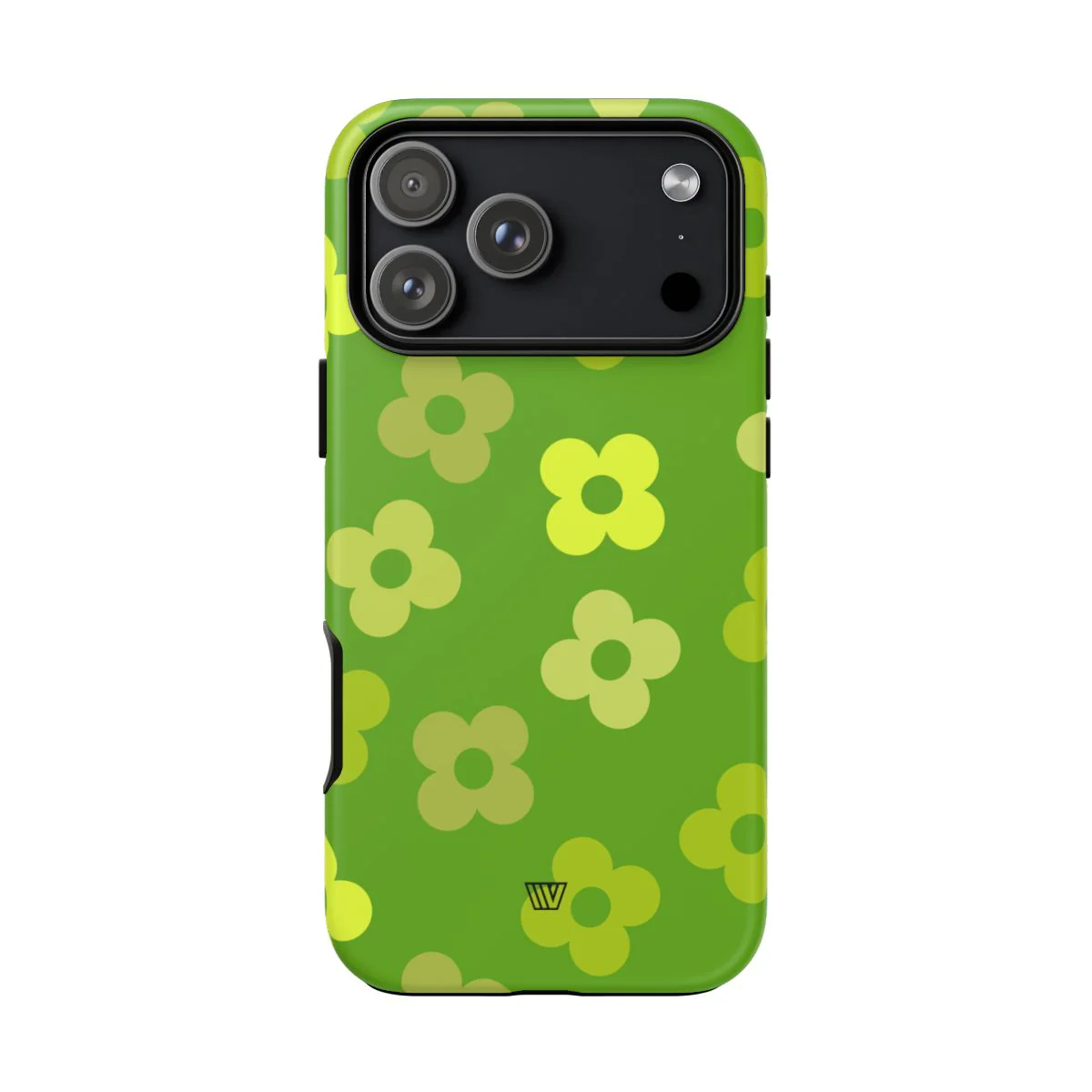 GREEN RETRO FLOWERS | Tough Phone Case - Image 66