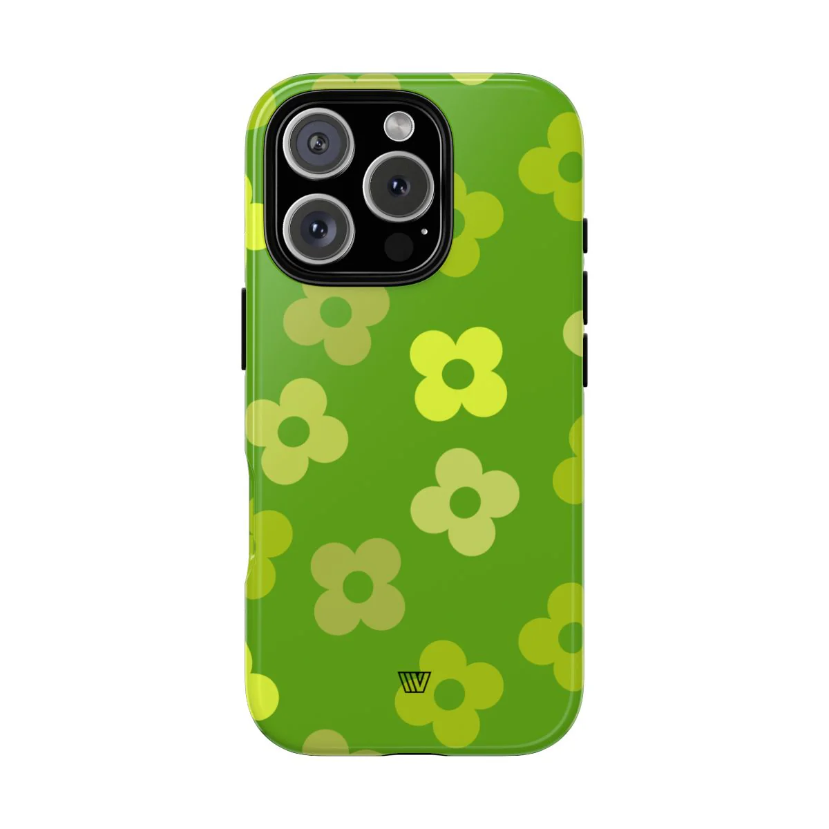 GREEN RETRO FLOWERS | Tough Phone Case - Image 67