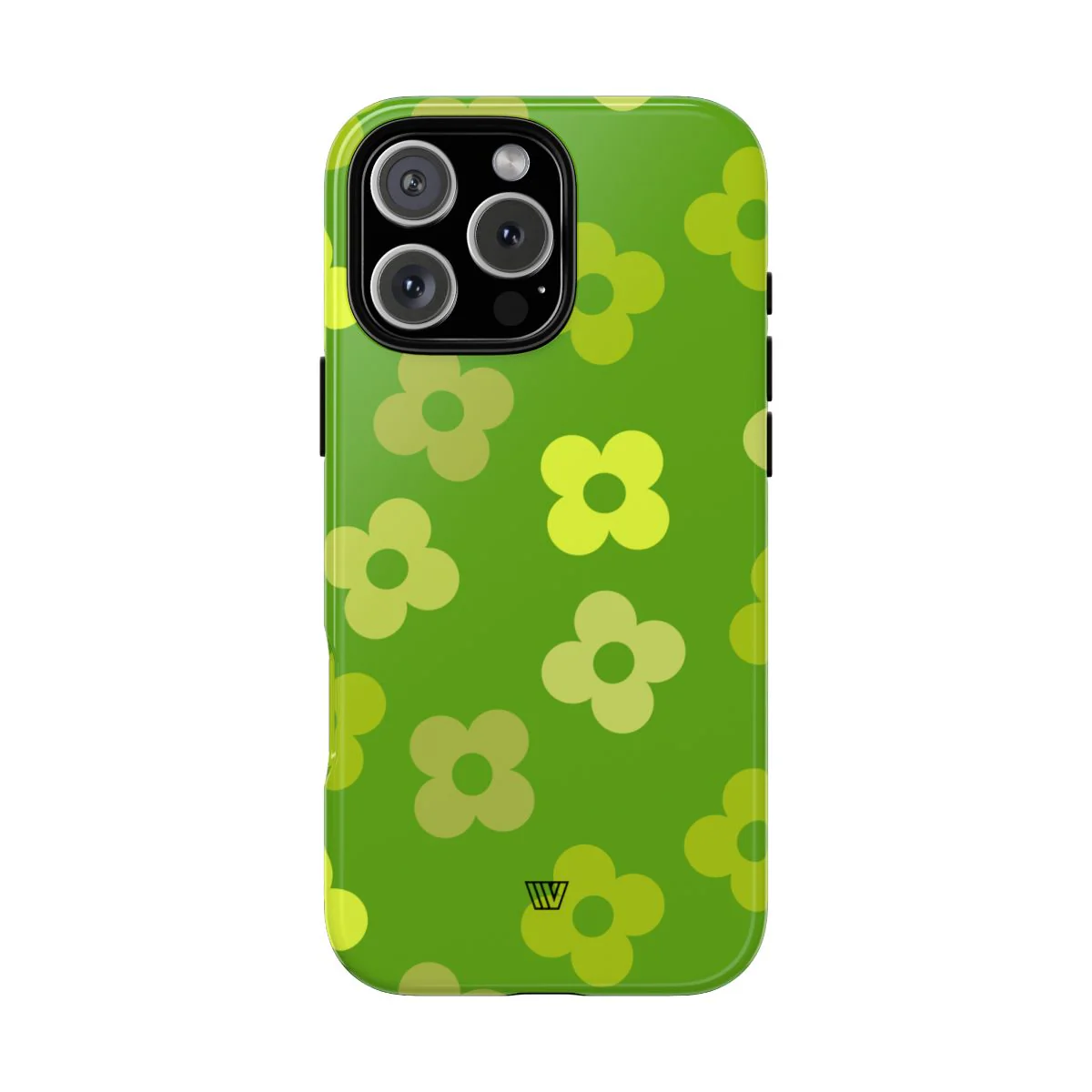 GREEN RETRO FLOWERS | Tough Phone Case - Image 69
