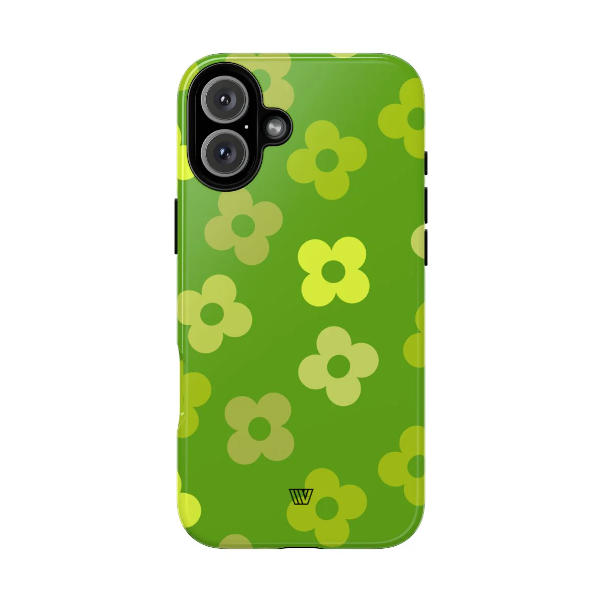 GREEN RETRO FLOWERS | Tough Phone Case - Image 72