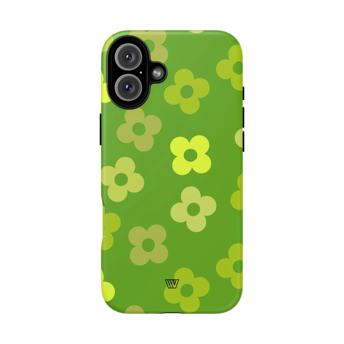 GREEN RETRO FLOWERS | Tough Phone Case - Image 73