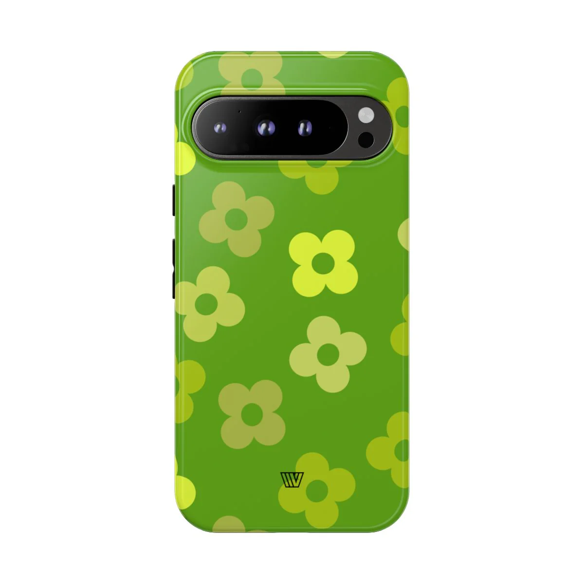 GREEN RETRO FLOWERS | Tough Phone Case - Image 86