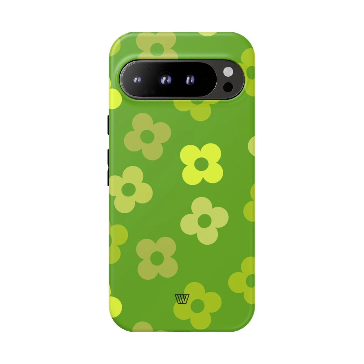 GREEN RETRO FLOWERS | Tough Phone Case - Image 87
