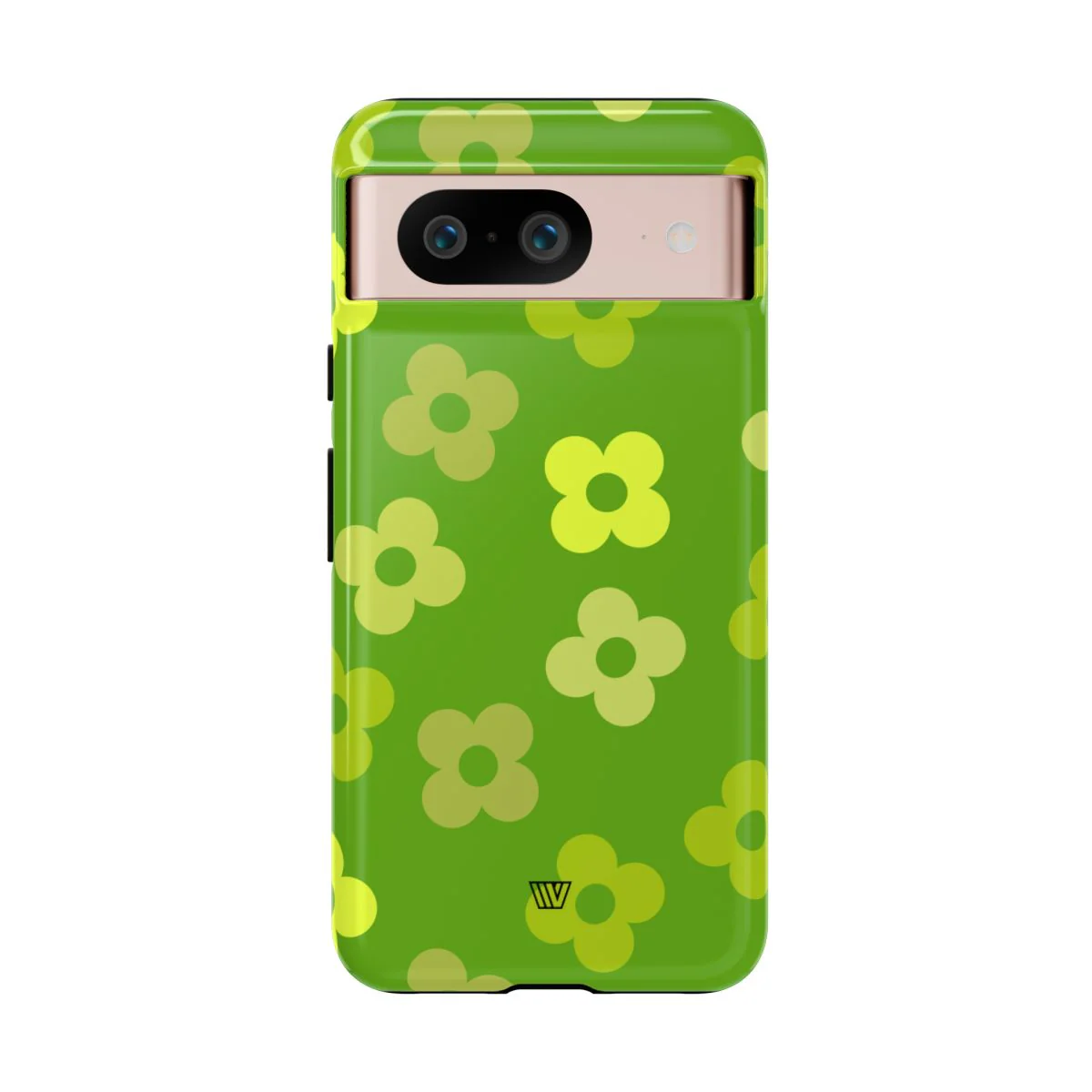 GREEN RETRO FLOWERS | Tough Phone Case - Image 88