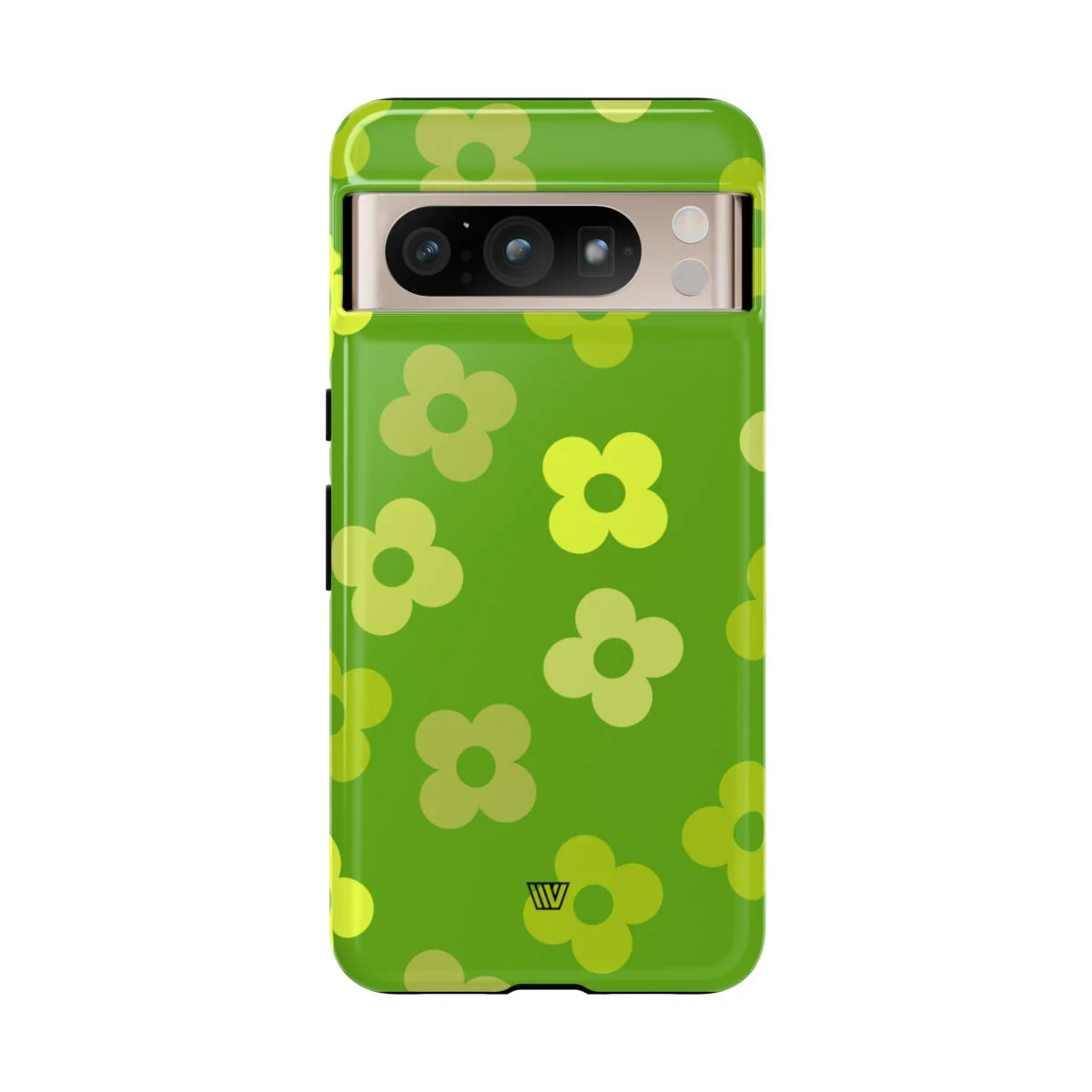 GREEN RETRO FLOWERS | Tough Phone Case - Image 90
