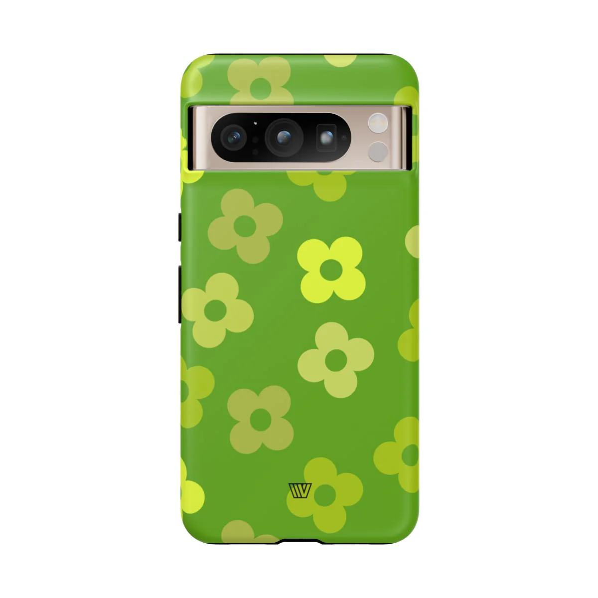 GREEN RETRO FLOWERS | Tough Phone Case - Image 91