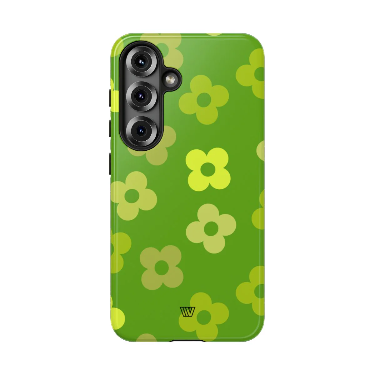 GREEN RETRO FLOWERS | Tough Phone Case - Image 92