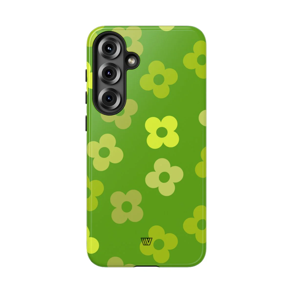 GREEN RETRO FLOWERS | Tough Phone Case - Image 94