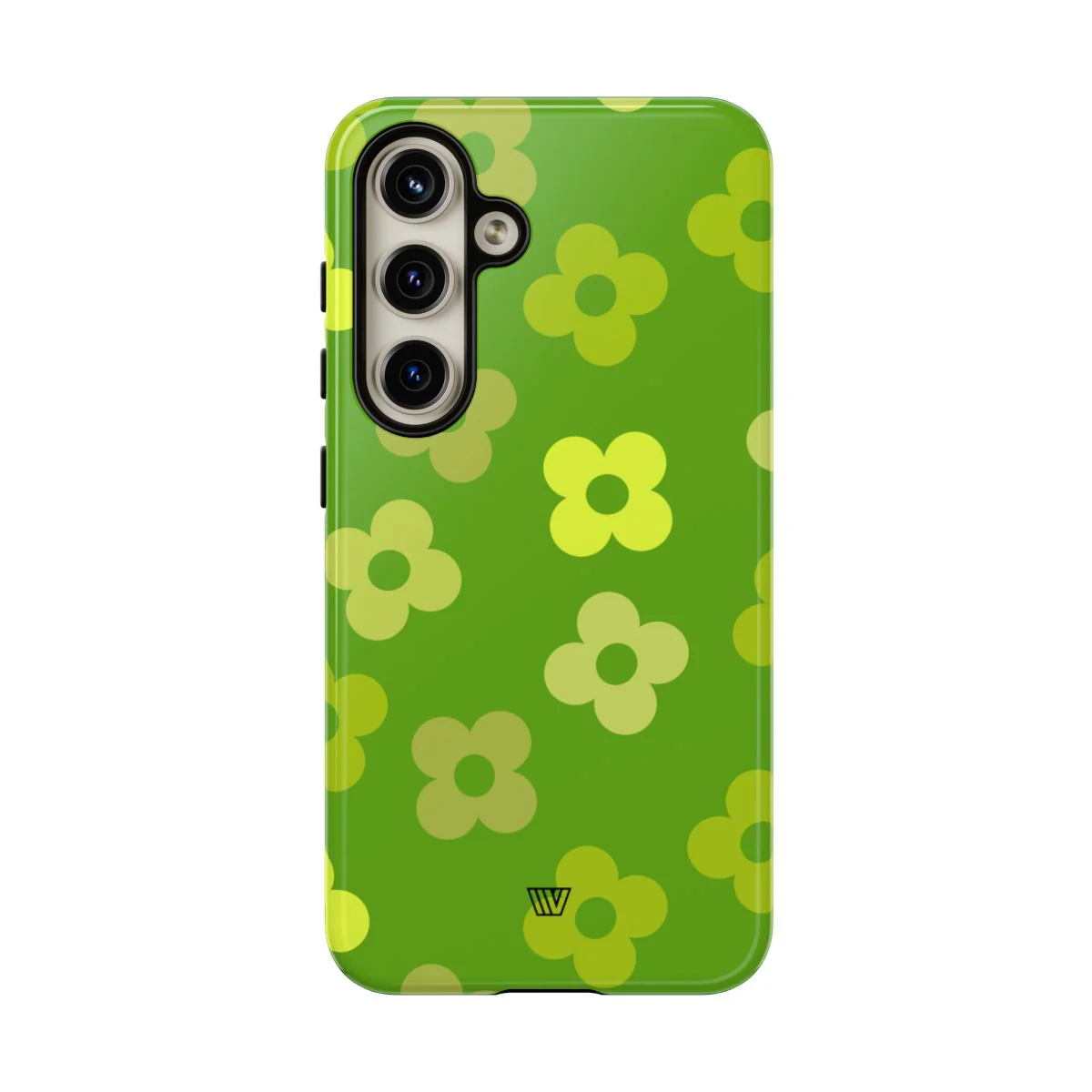 GREEN RETRO FLOWERS | Tough Phone Case - Image 98